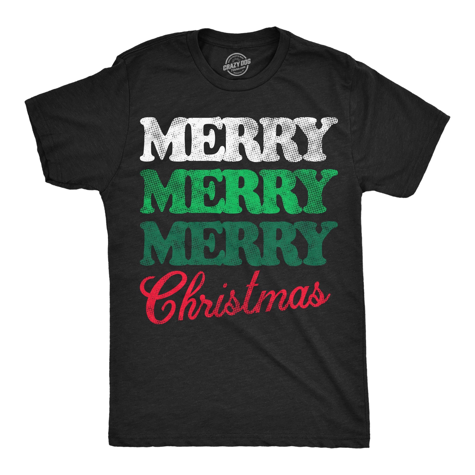 Merry Merry Merry Christmas Men's T Shirt