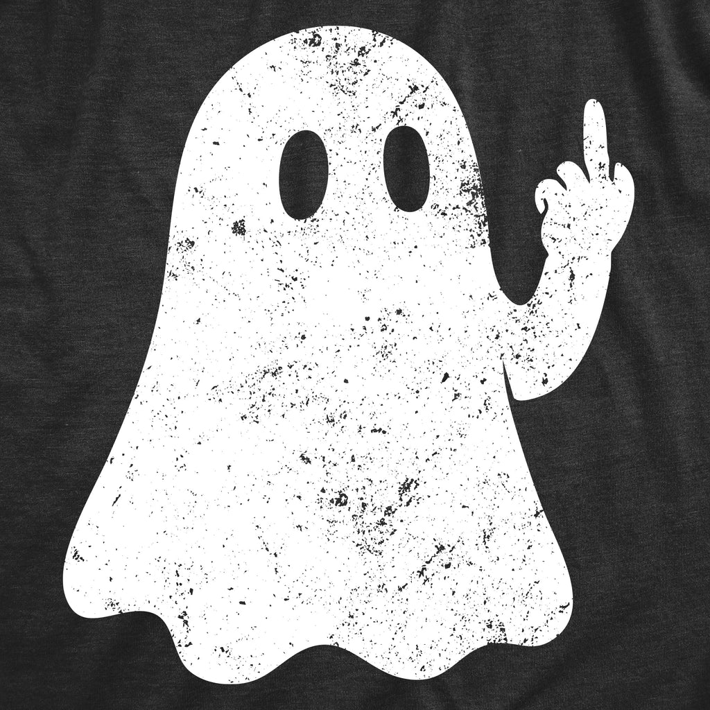 Middle Finger Ghost Men's T Shirt