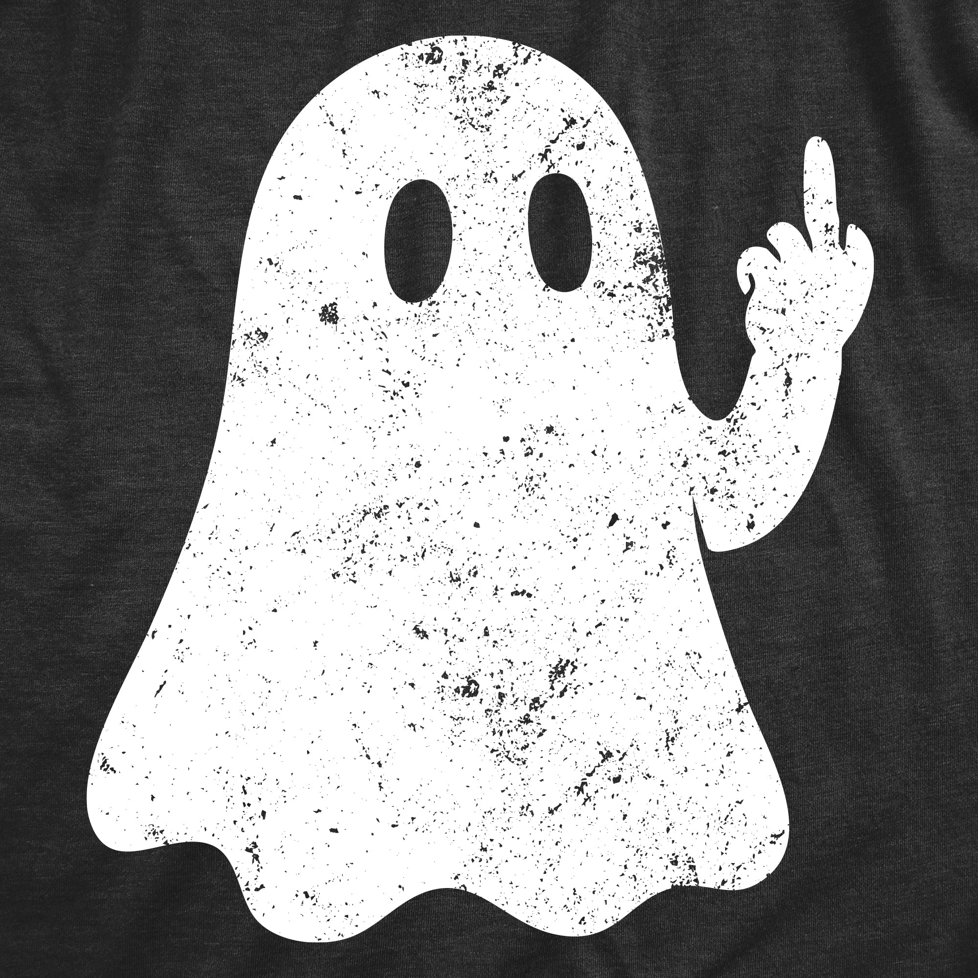 Middle Finger Ghost Men's T Shirt