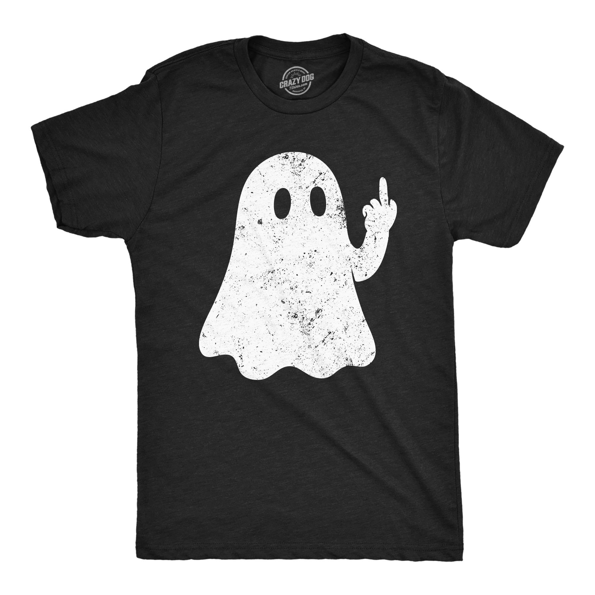 Middle Finger Ghost Men's T Shirt