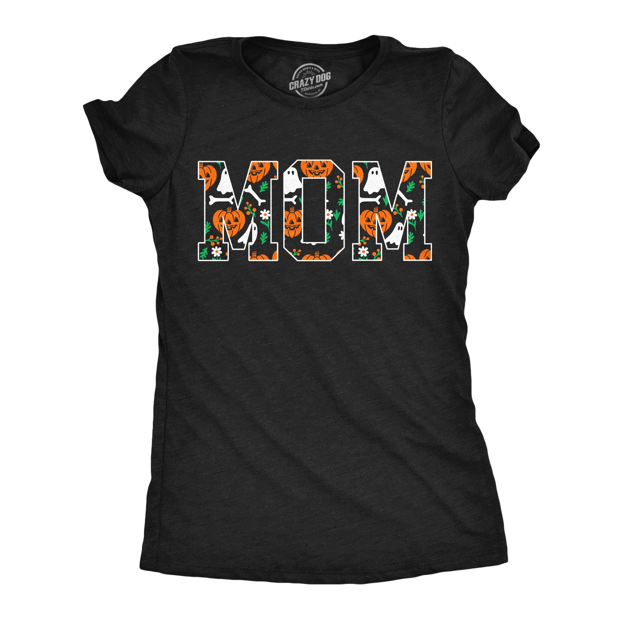 Floral Mom Halloween Women's T Shirt