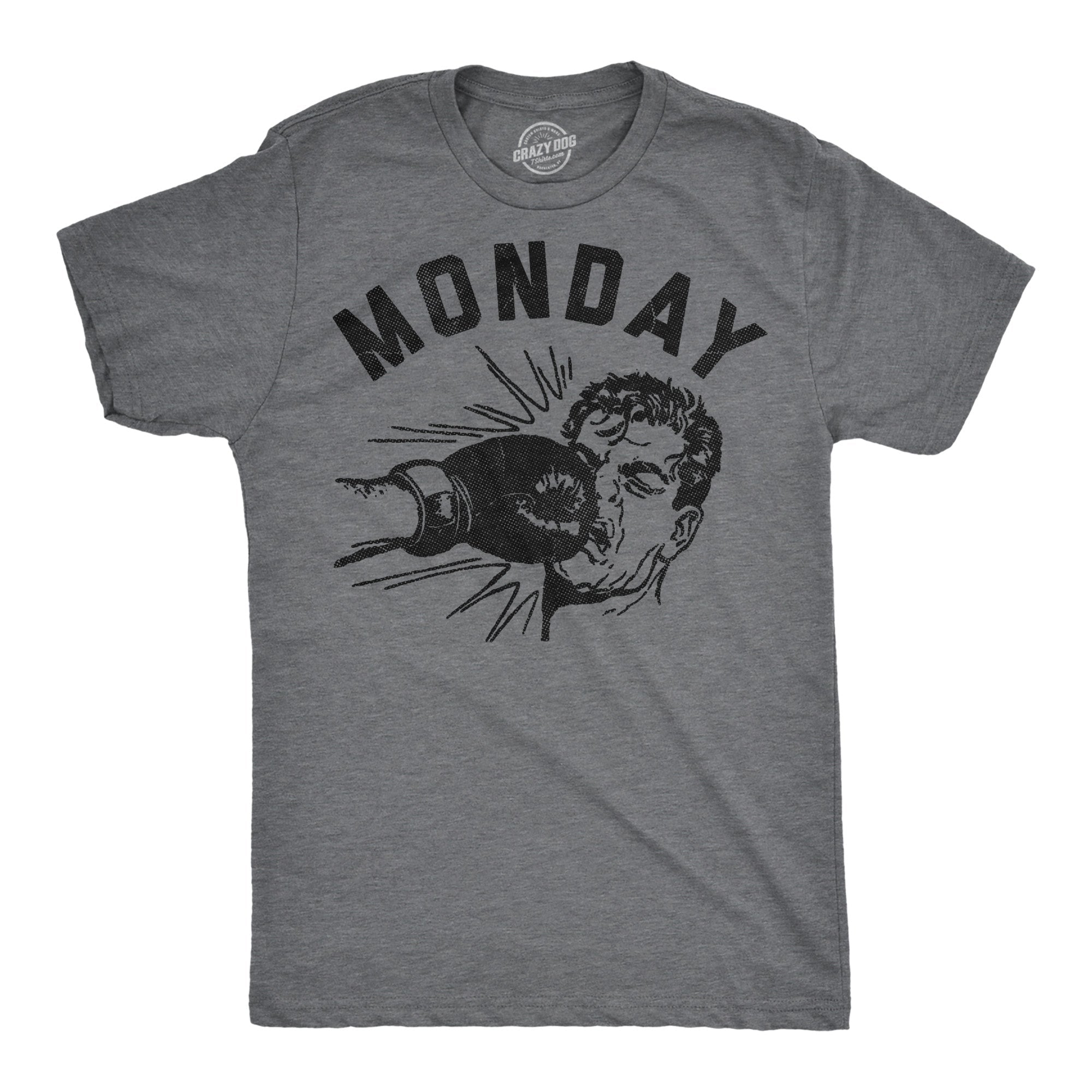 Monday Face Punch Men's T Shirt