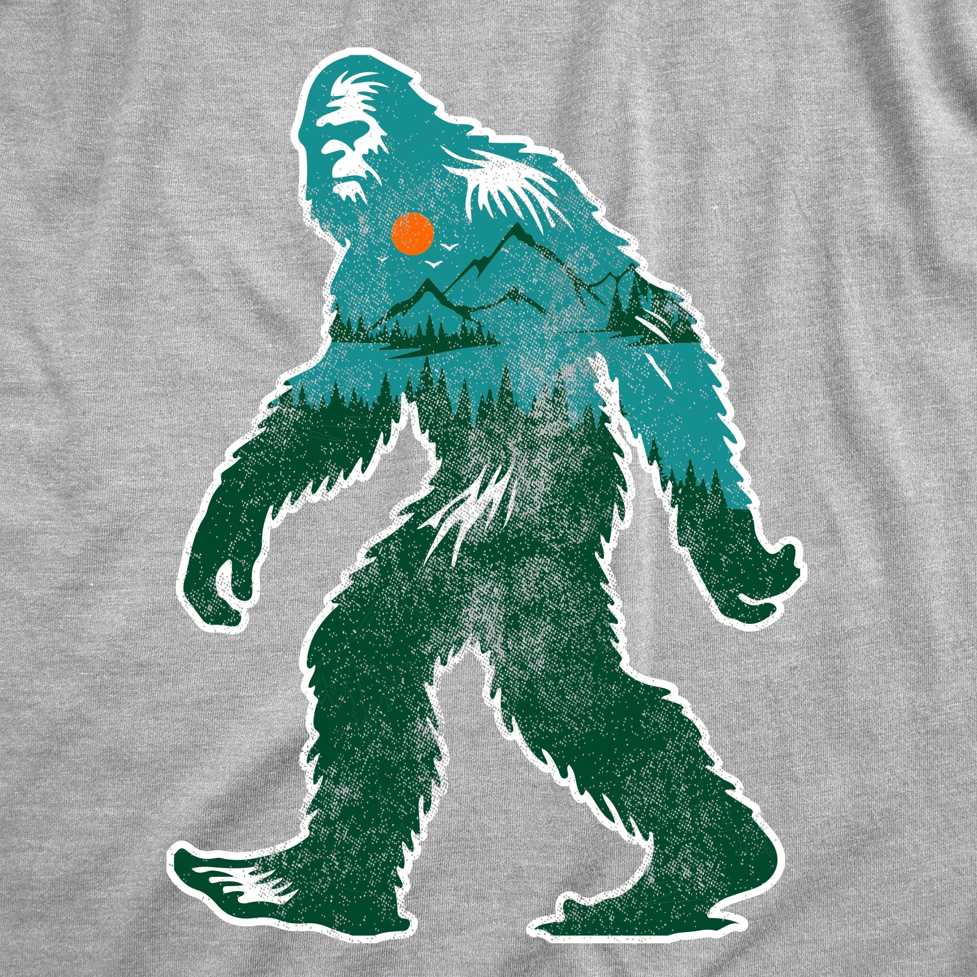 Nature Bigfoot Men's T Shirt