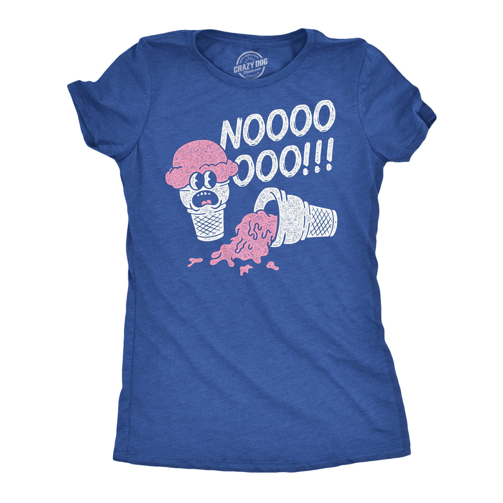 Nooo Spilled Ice Cream Women's T Shirt