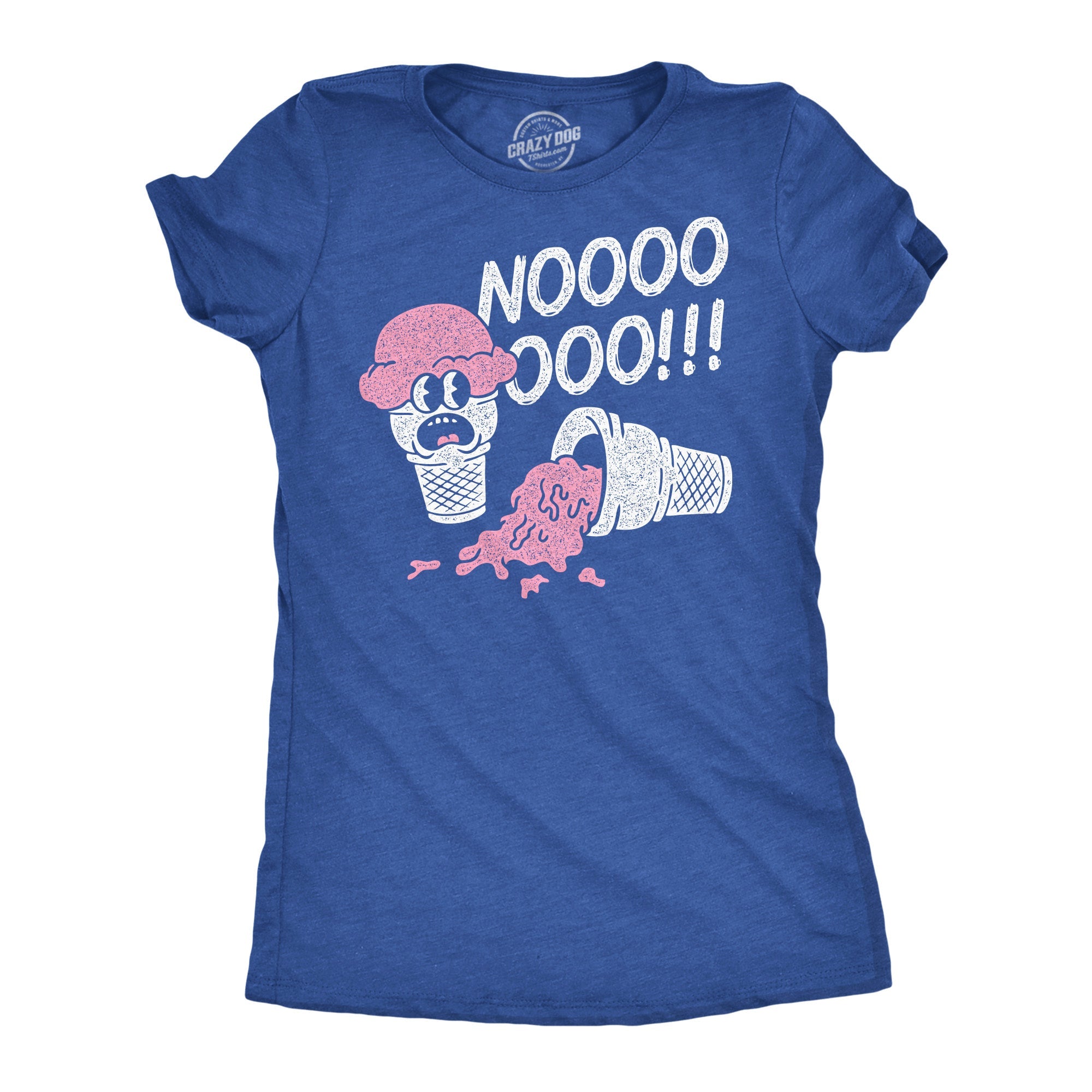 Nooo Spilled Ice Cream Women's T Shirt