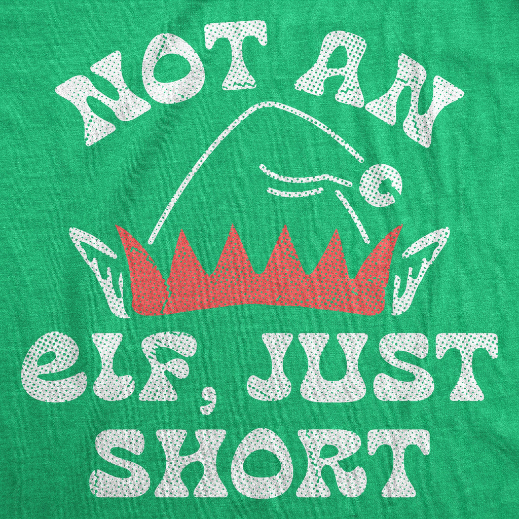 Not An Elf Just Short Women's T Shirt