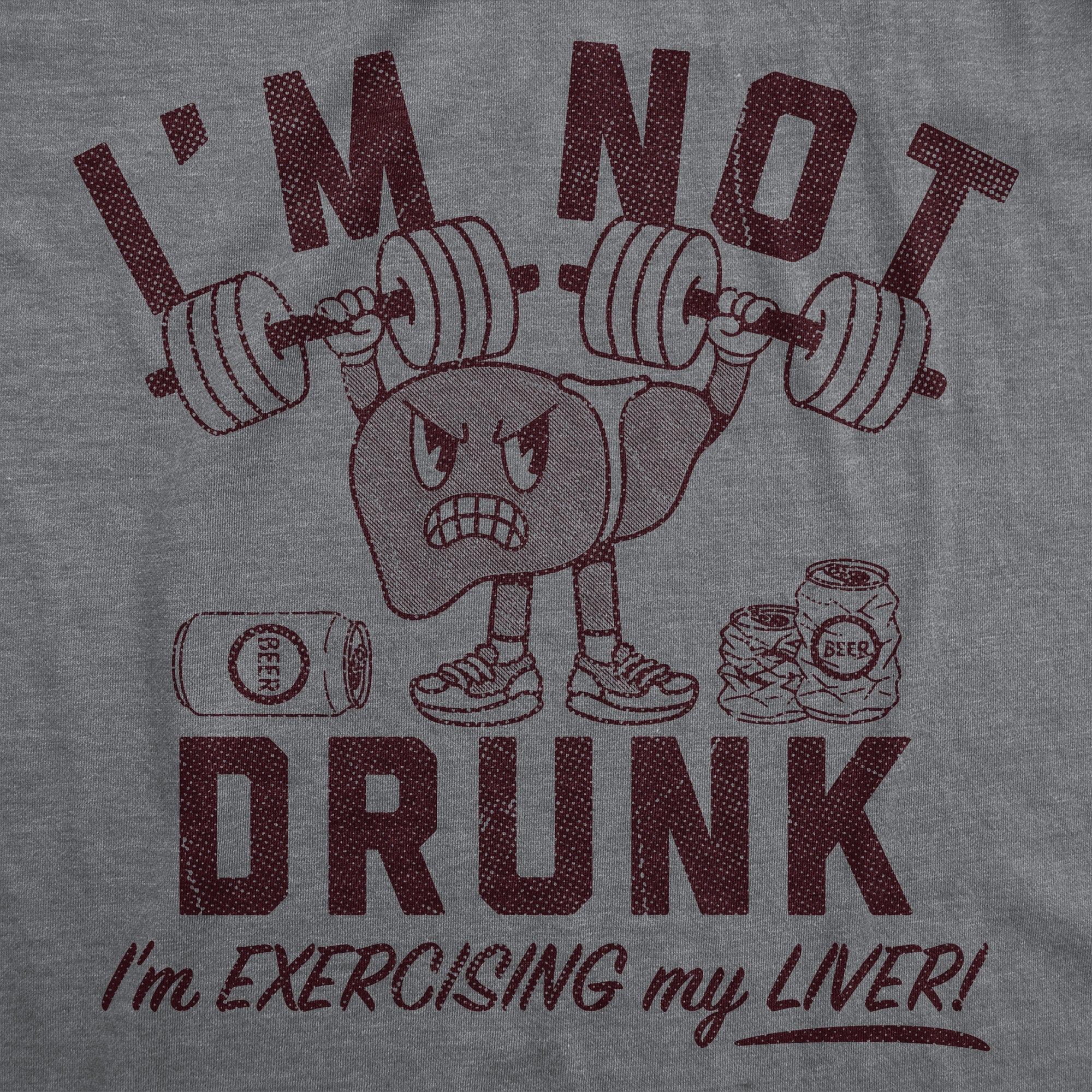 Im Not Drunk Im Exercising My Liver Men's T Shirt