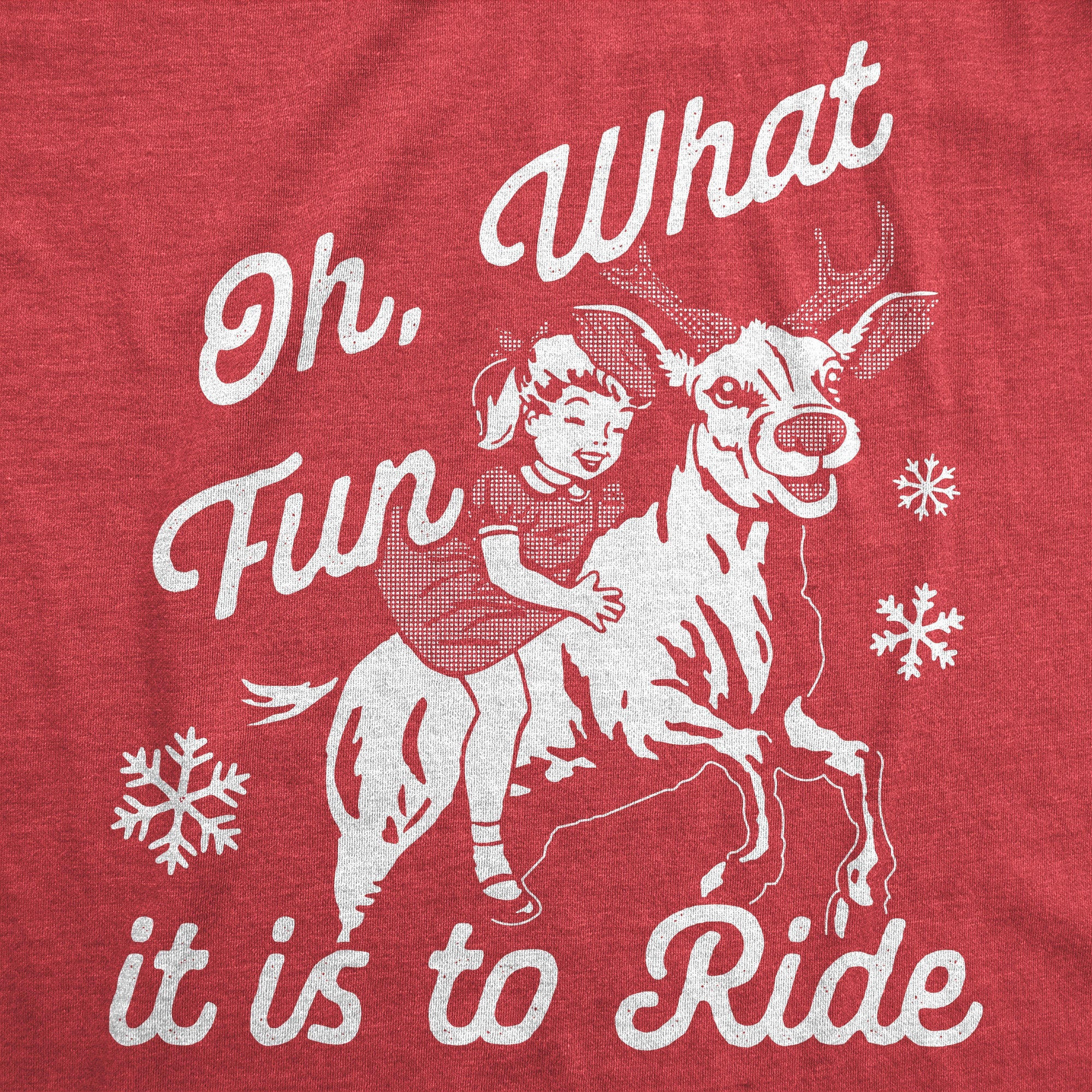 Oh What Fun It Is To Ride Women's T Shirt