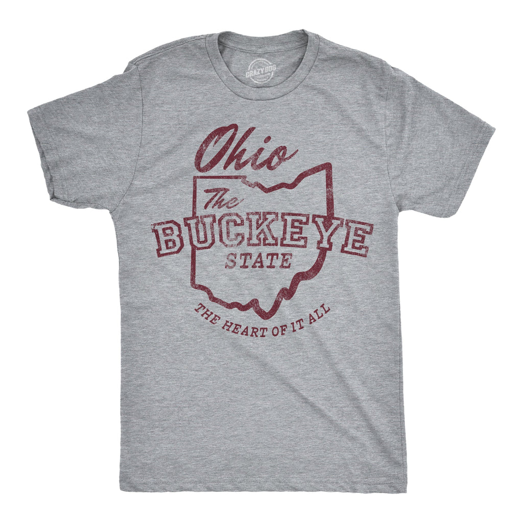 Ohio The Buckeye State Men's T Shirt