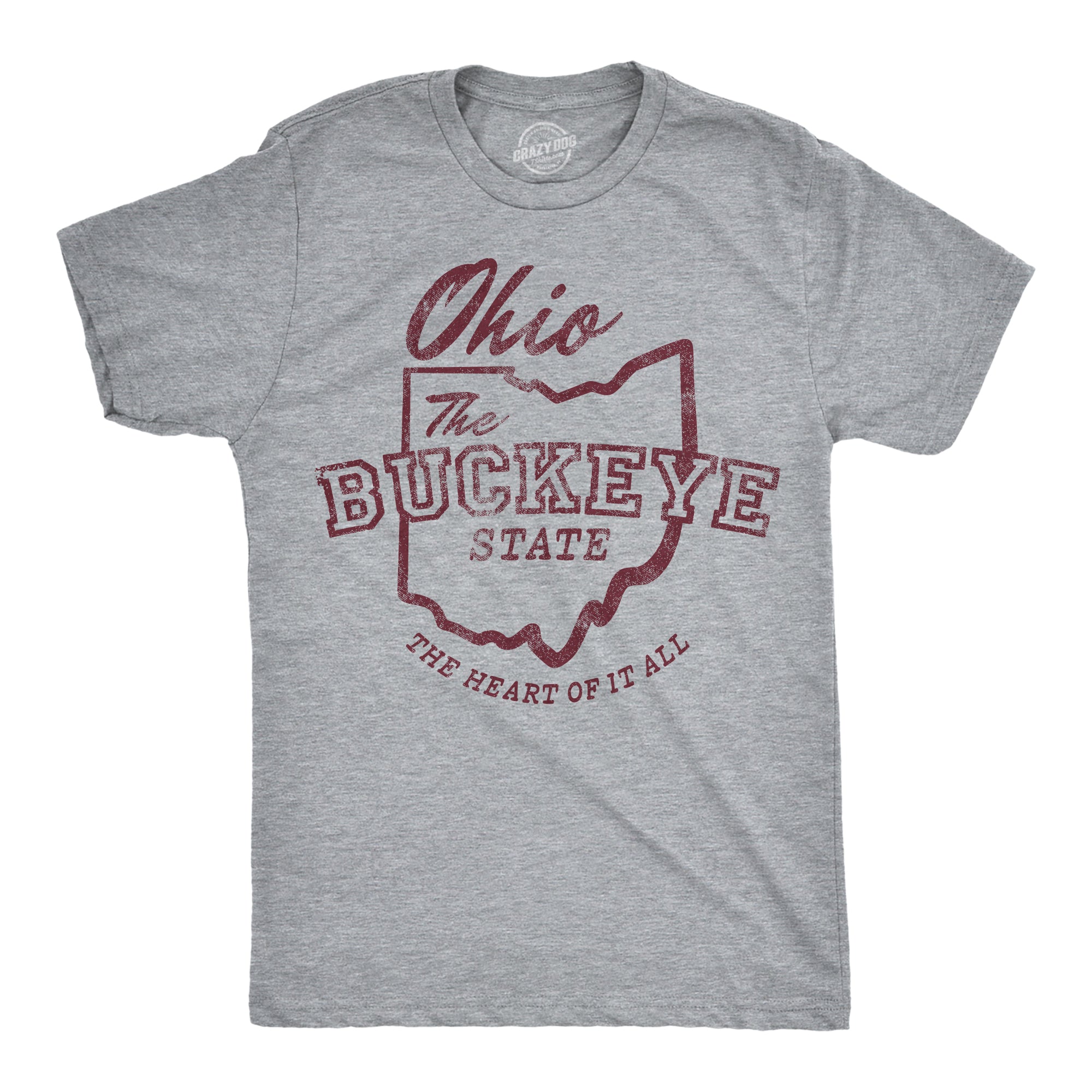 Ohio The Buckeye State Men's T Shirt
