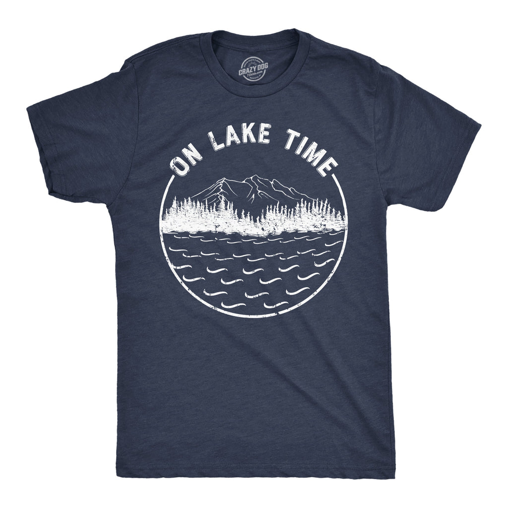 On Lake Time Men's T Shirt