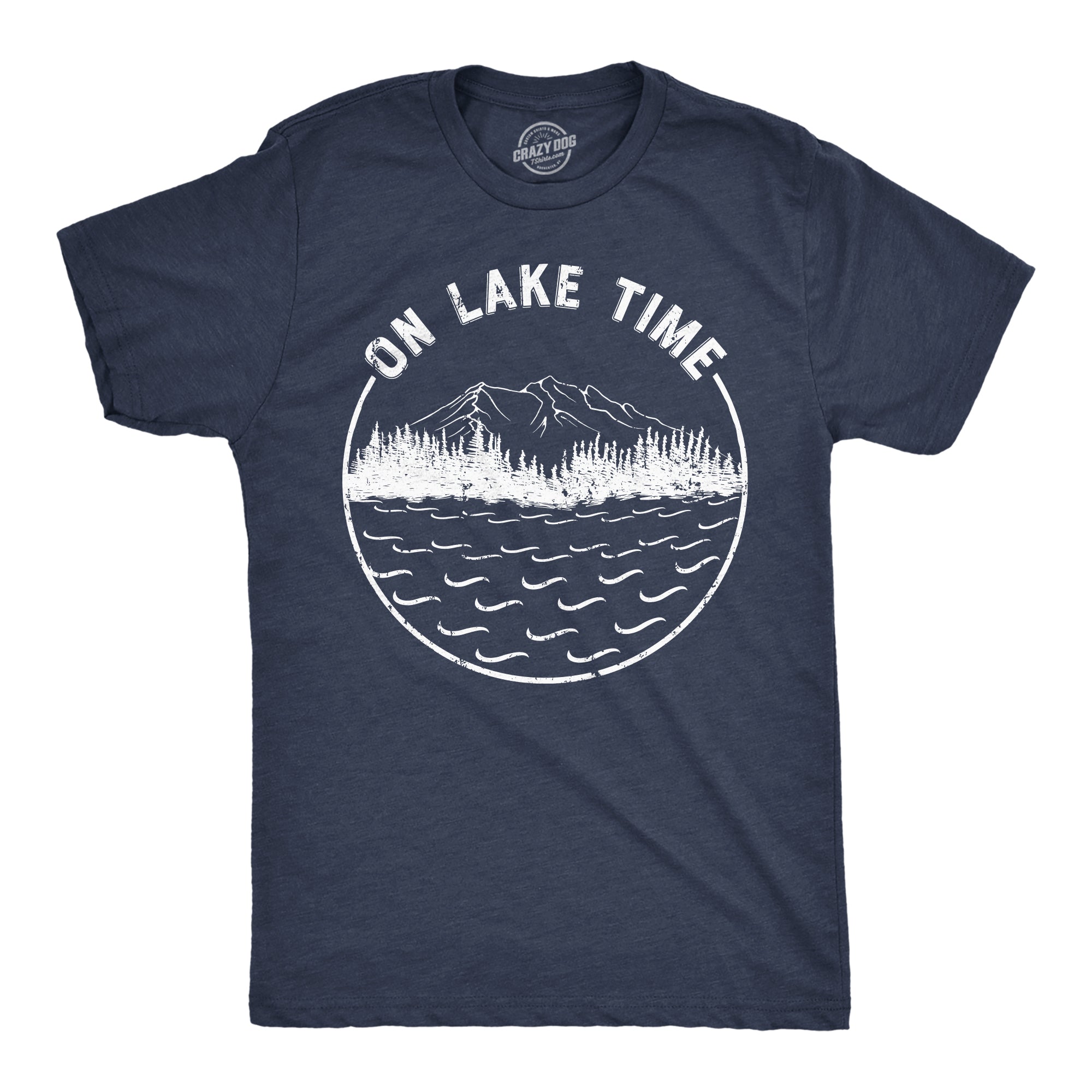 On Lake Time Men's T Shirt