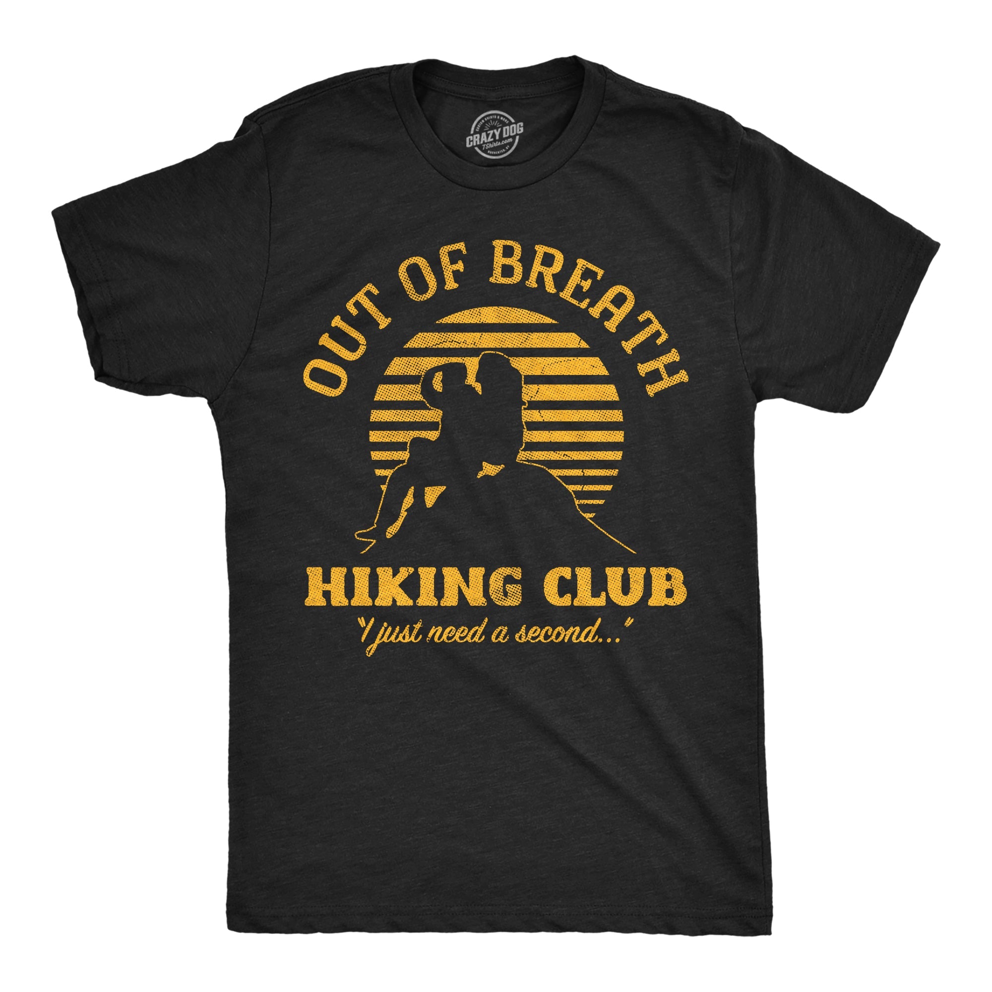 Out Of Breath Hiking Club Men's T Shirt