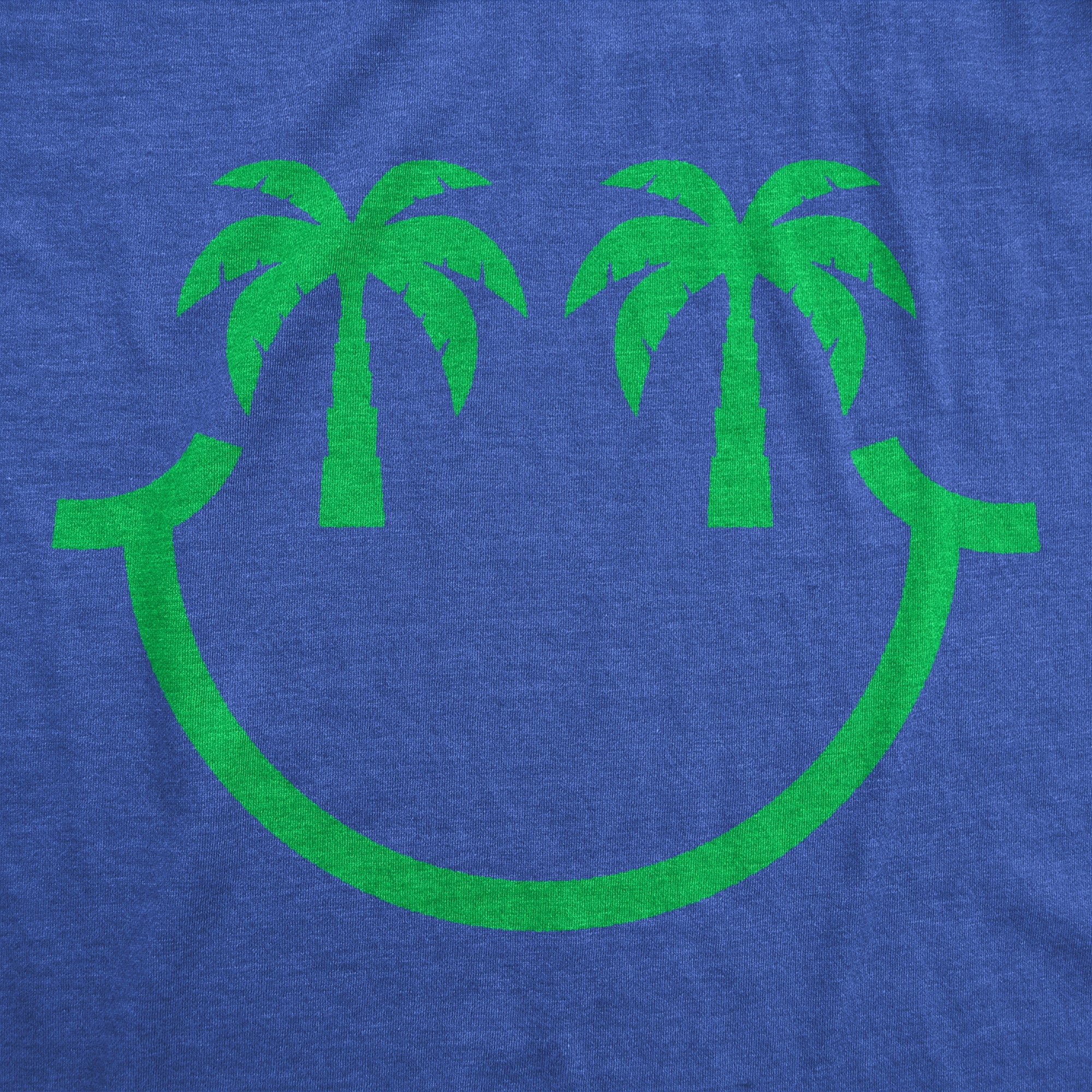 Palm Tree Eyes Smile Men's T Shirt