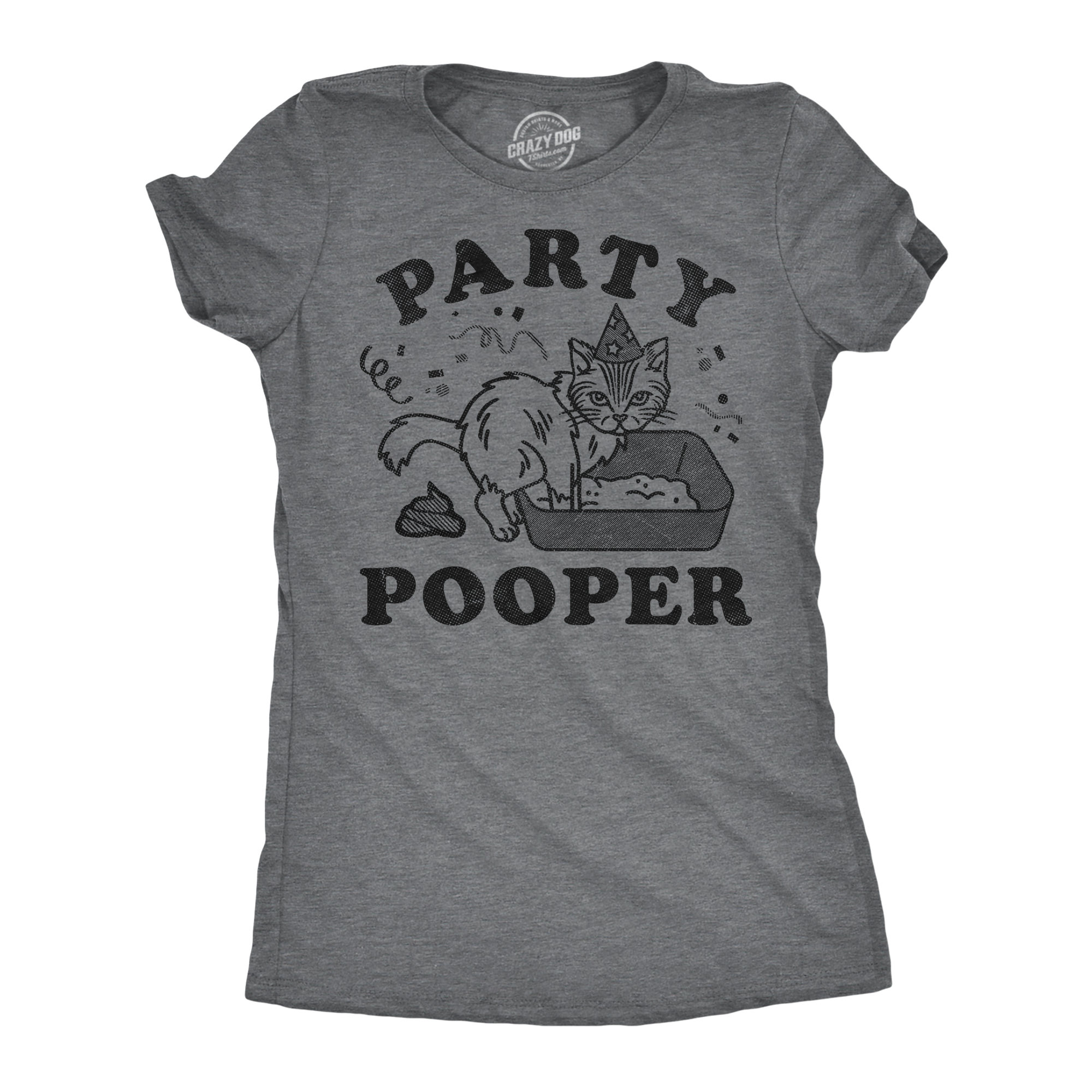 Party Pooper Cat Women's T Shirt