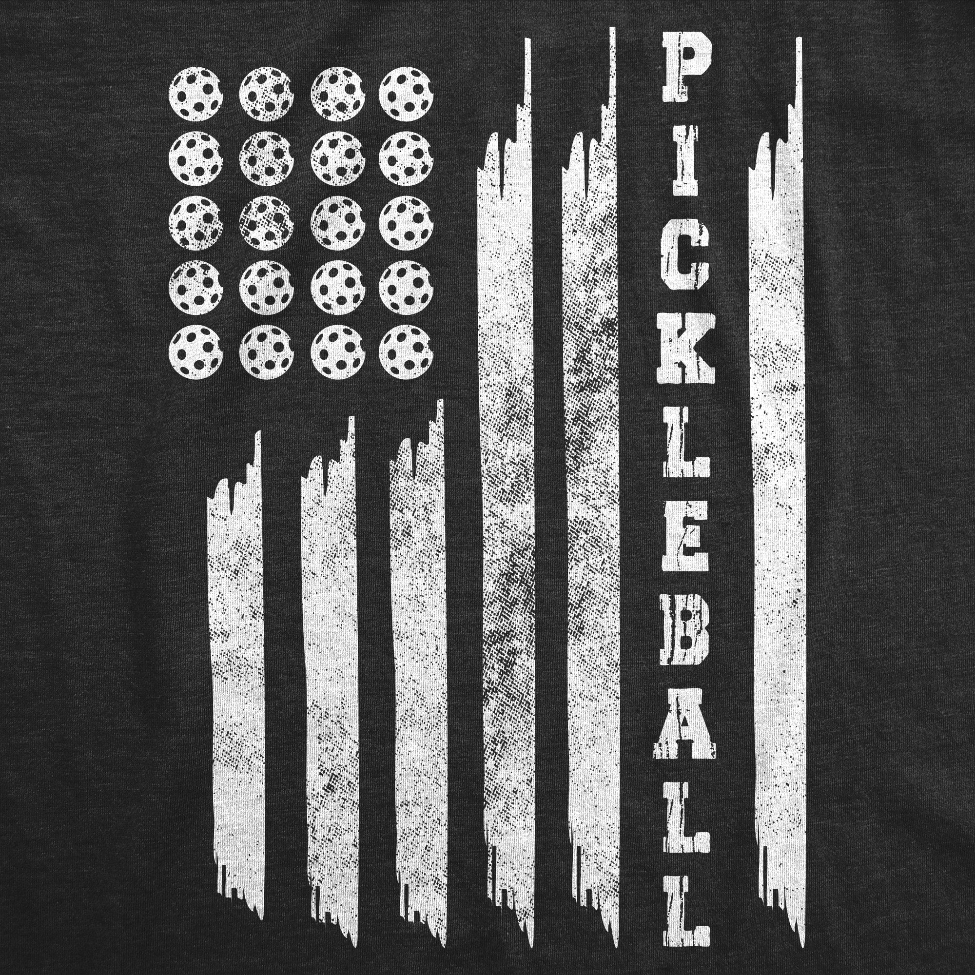 Pickleball American Flag Men's T Shirt
