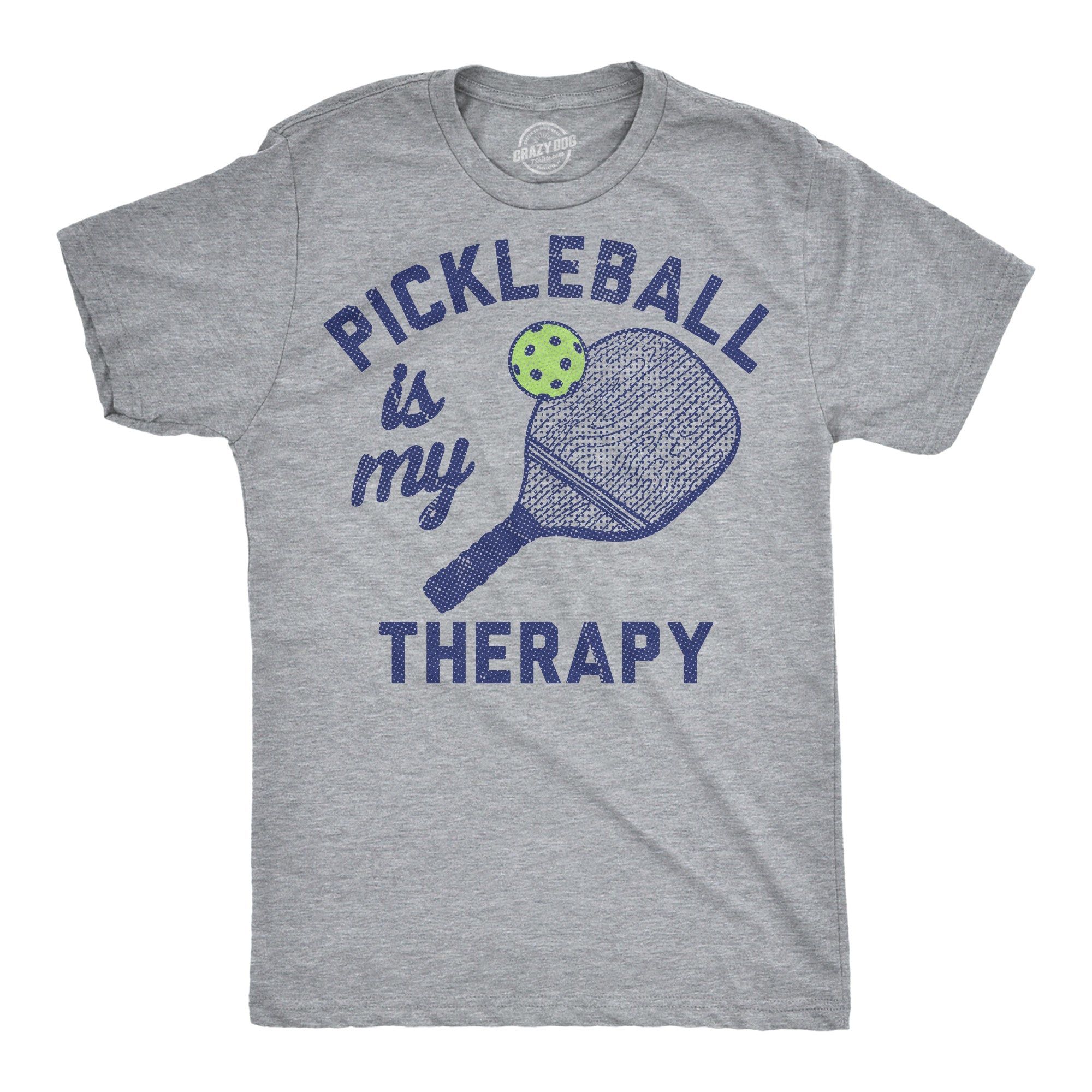 Pickleball Is My Therapy Men's T Shirt