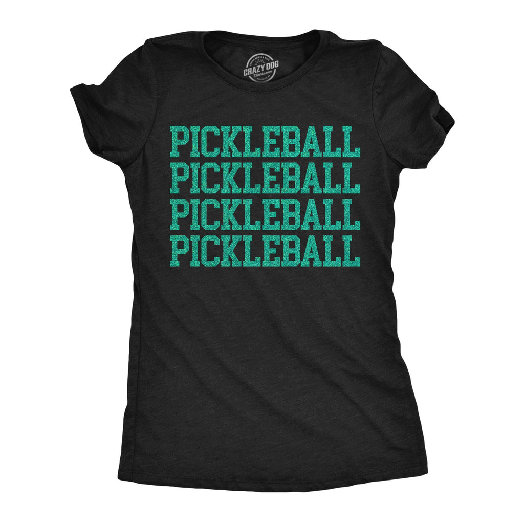 Pickleball Glitter Women's T Shirt