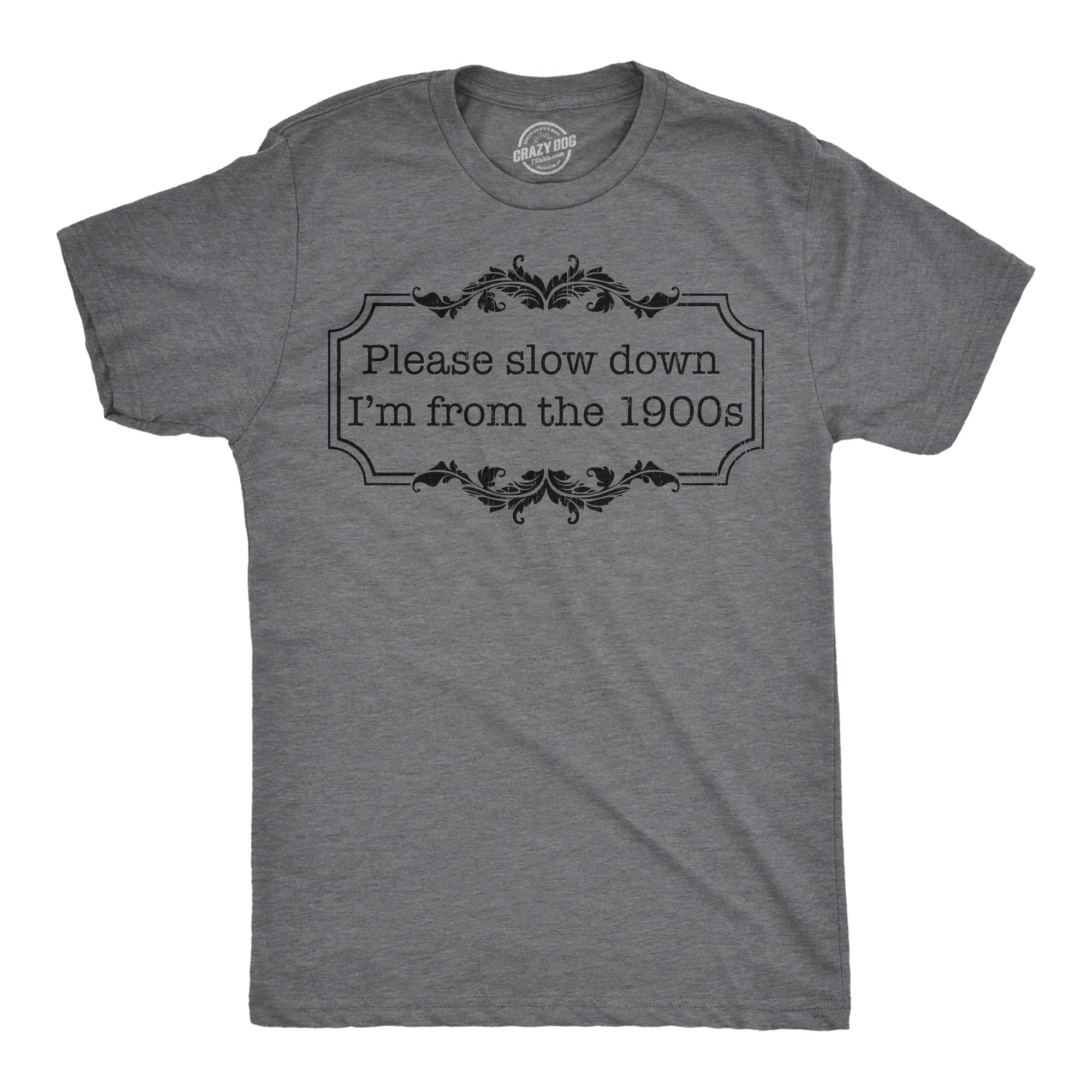 Please Slow Down Im From The 1900s Men's T Shirt