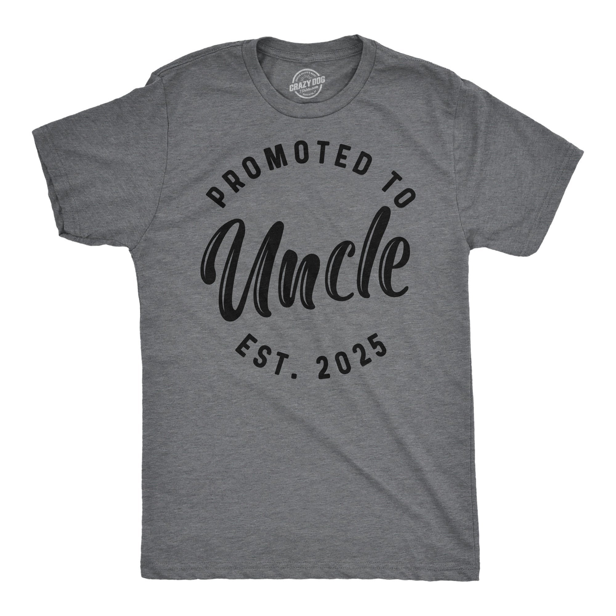 Promoted To Uncle 2025 Men's T Shirt