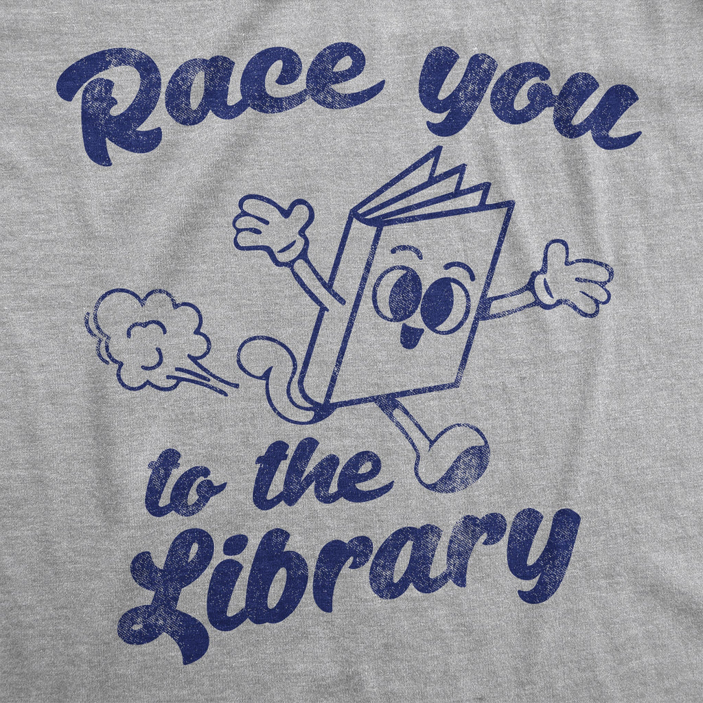 Race You To The Library Women's T Shirt