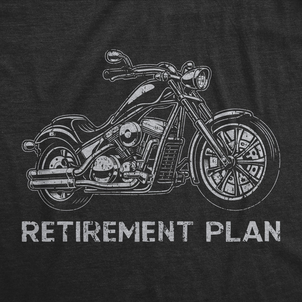 Retirement Plan Motorcycle Men's T Shirt