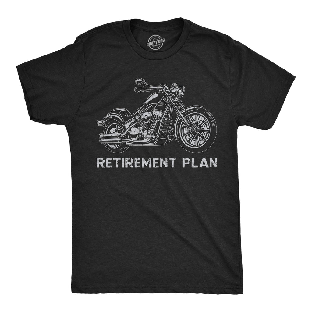 Retirement Plan Motorcycle Men's T Shirt