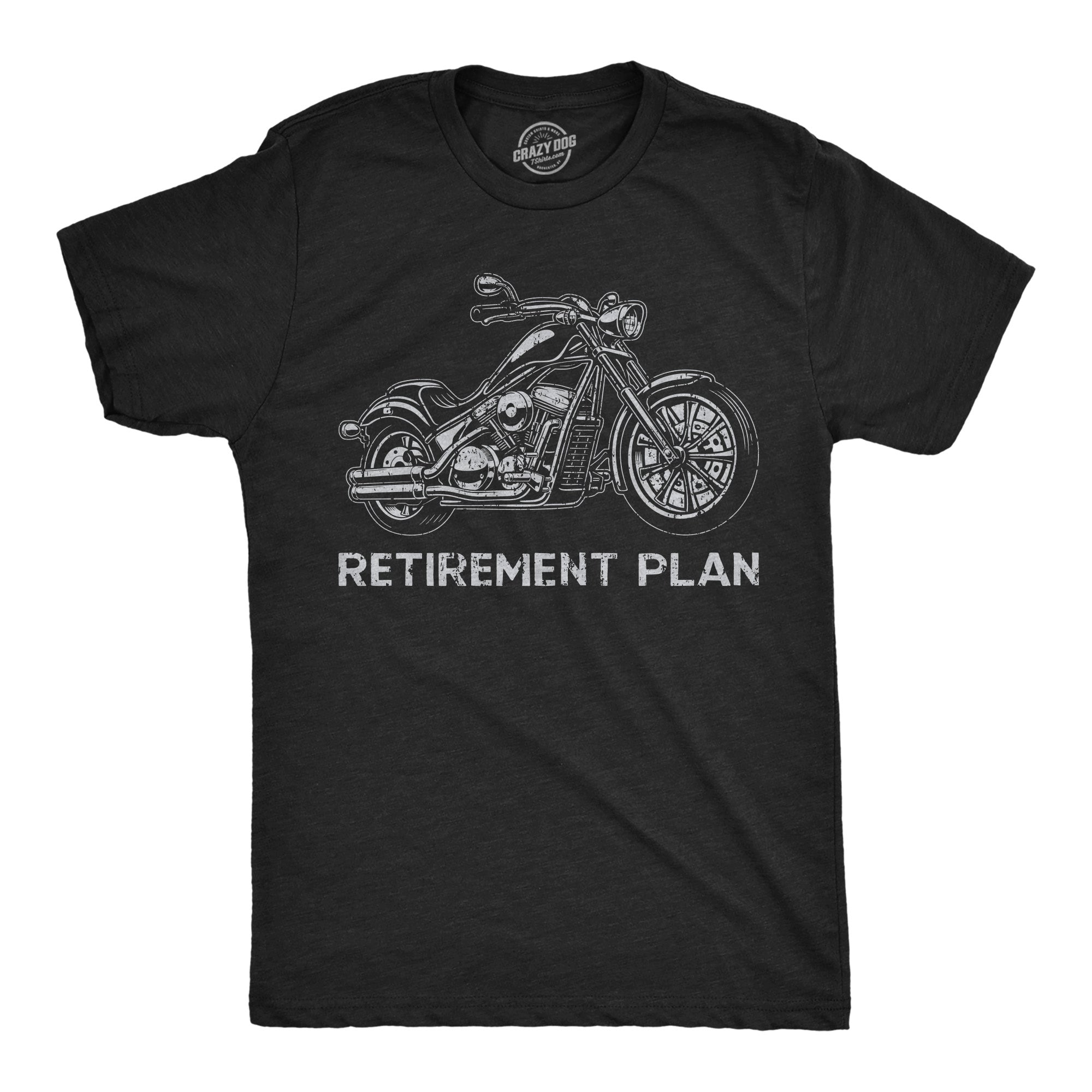 Retirement Plan Motorcycle Men's T Shirt