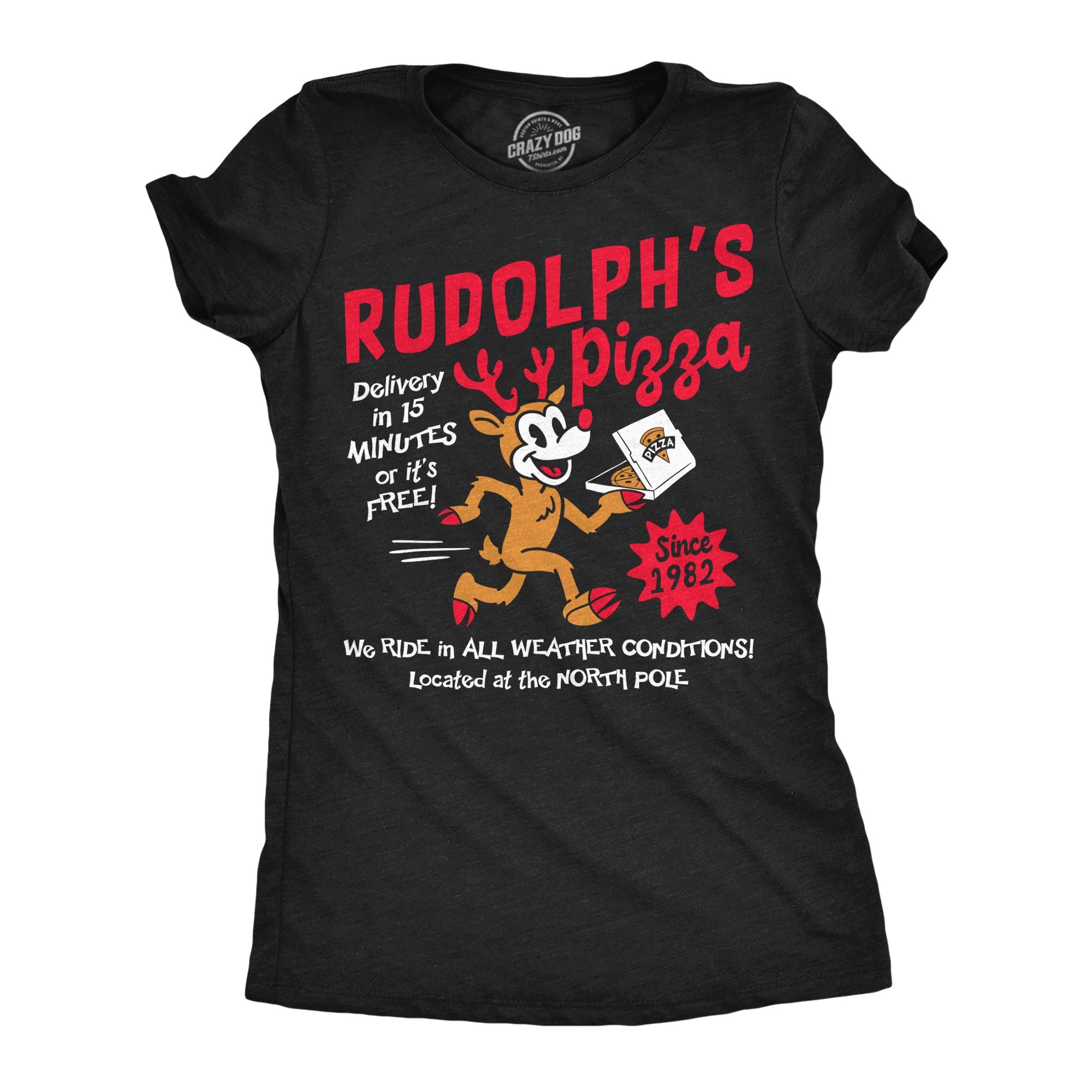 Rudolphs Pizza Women's T Shirt