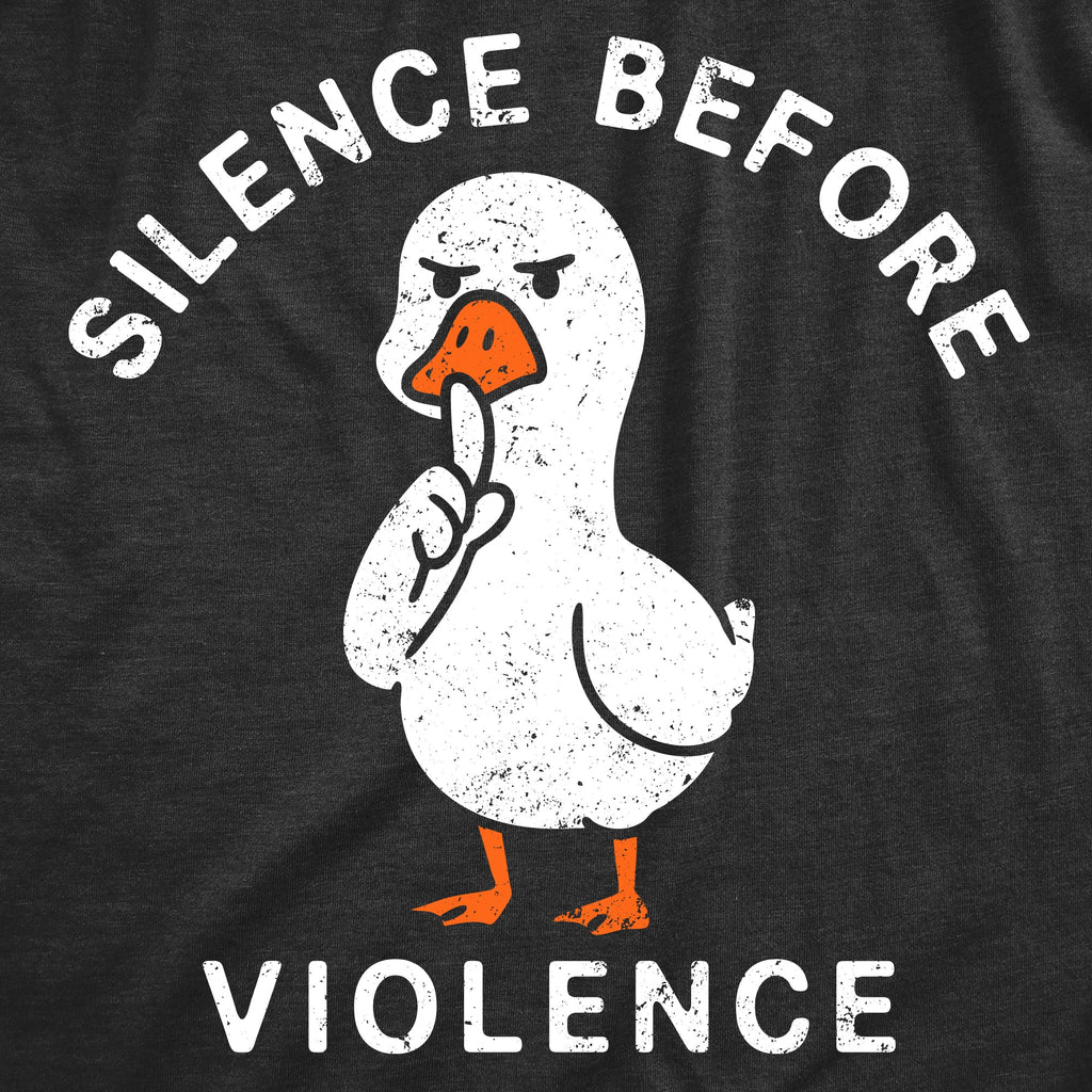Silence Before Violence Women's T Shirt