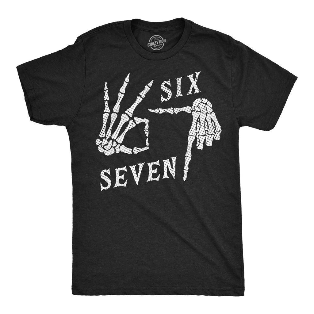 6 7 Skeleton Hands Men's T Shirt