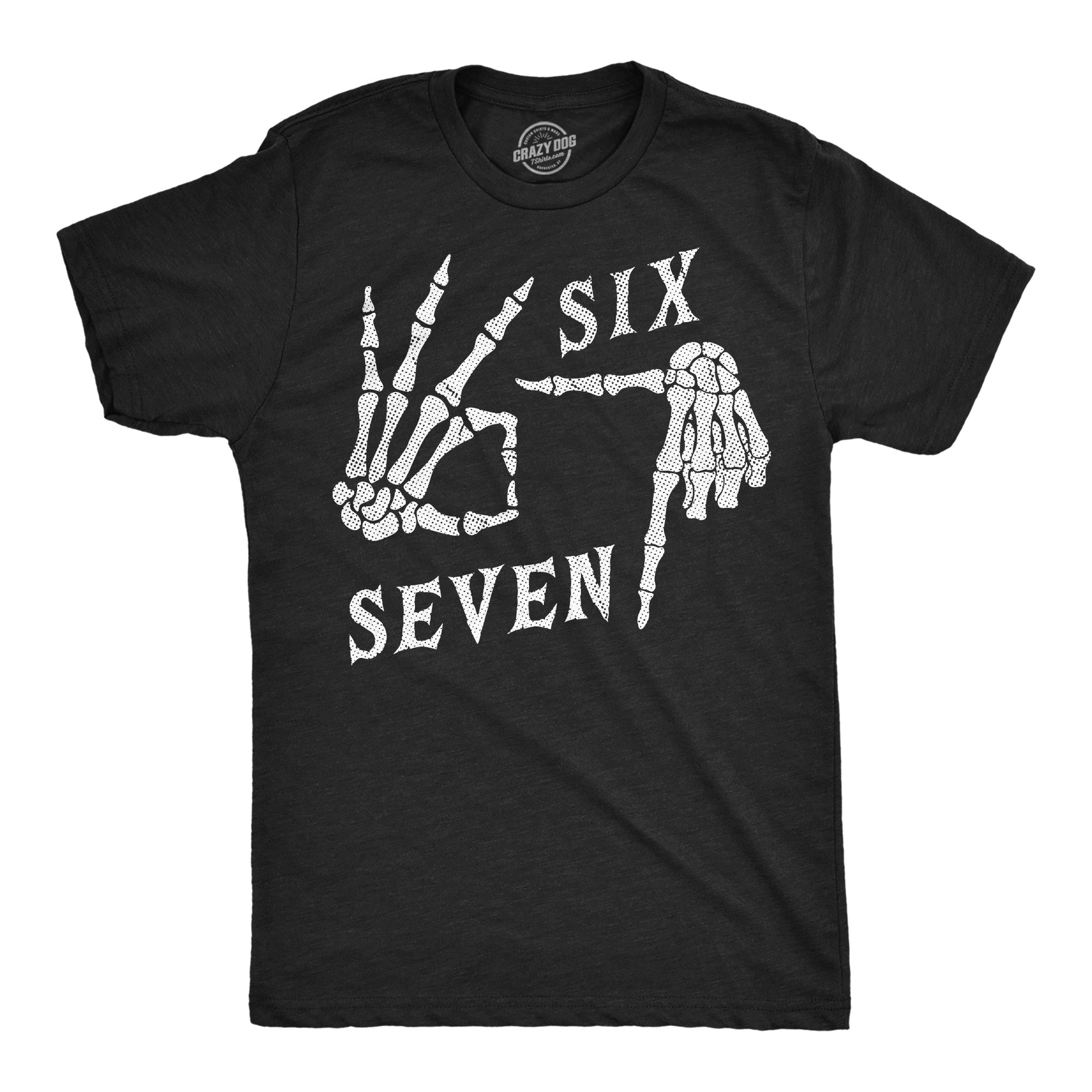 6 7 Skeleton Hands Men's T Shirt