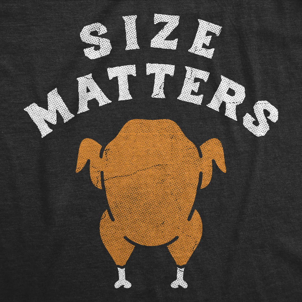 Size Matters Turkey Men's T Shirt