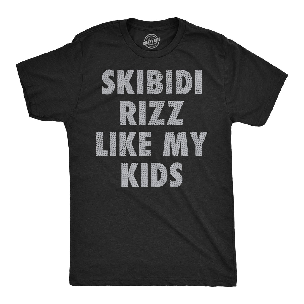 Skibidi Rizz Like My Kids Men's T Shirt