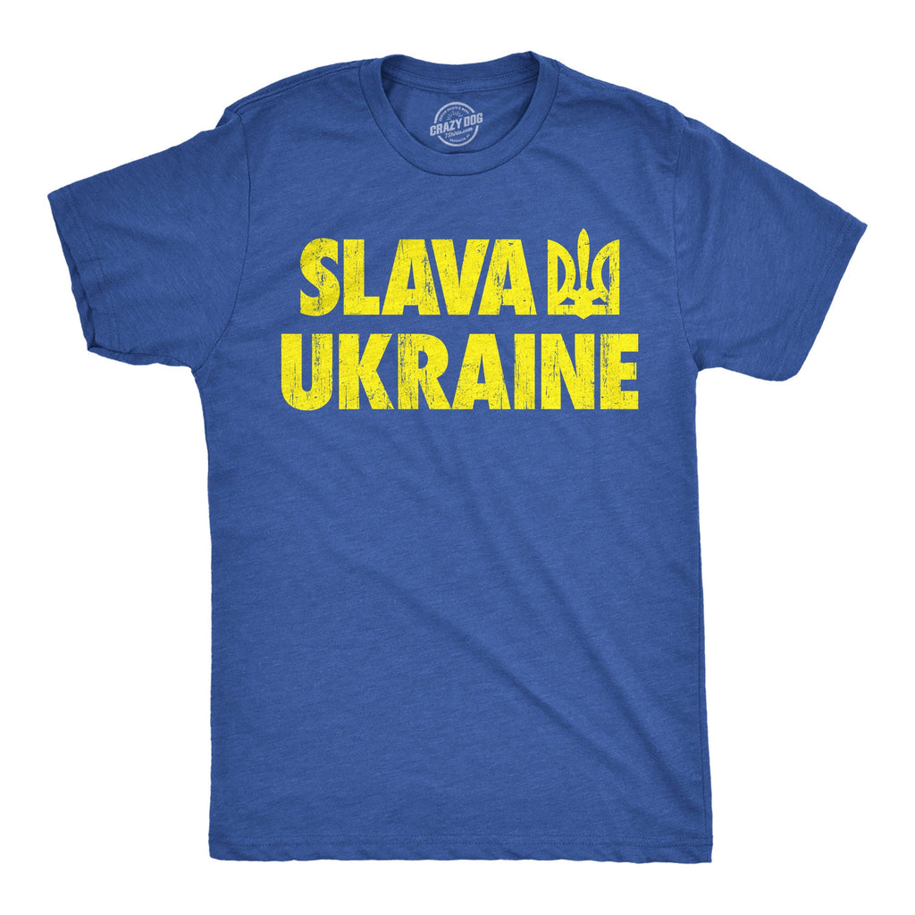 Slava Ukraine Men's T Shirt