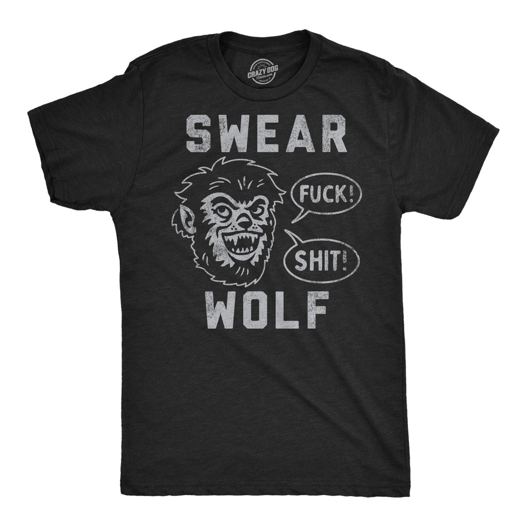 Swear Wolf Men's T Shirt