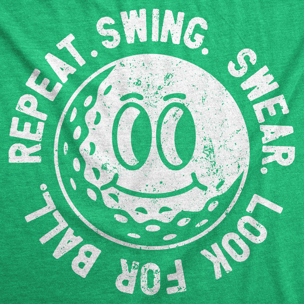 Swing Swear Look For Ball Repeat Men's T Shirt