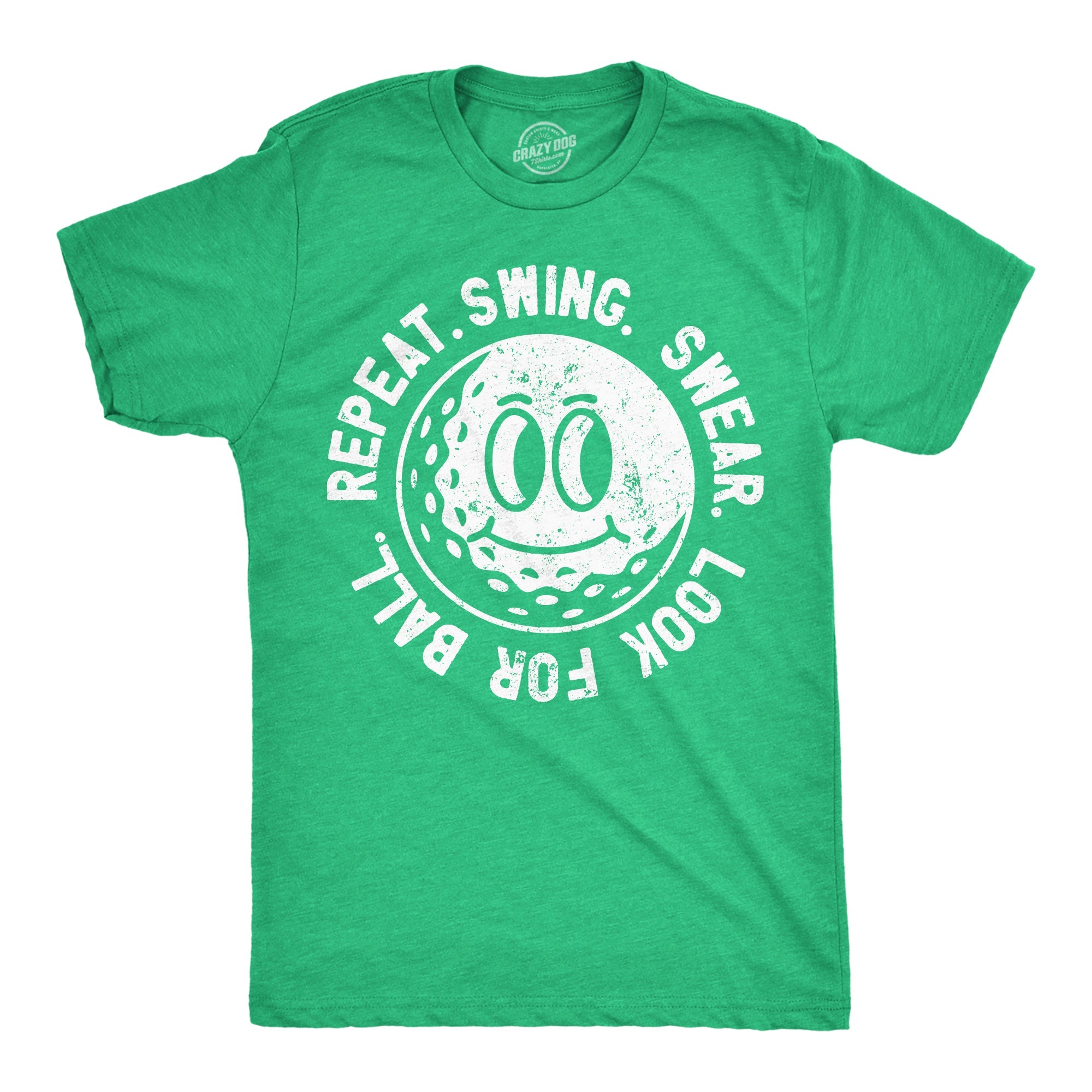 Swing Swear Look For Ball Repeat Men's T Shirt