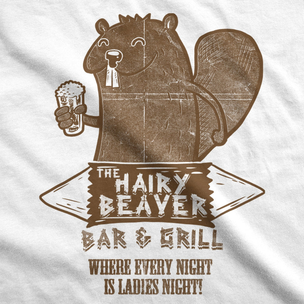 The Hairy Beaver Bar And Grill Men's T Shirt