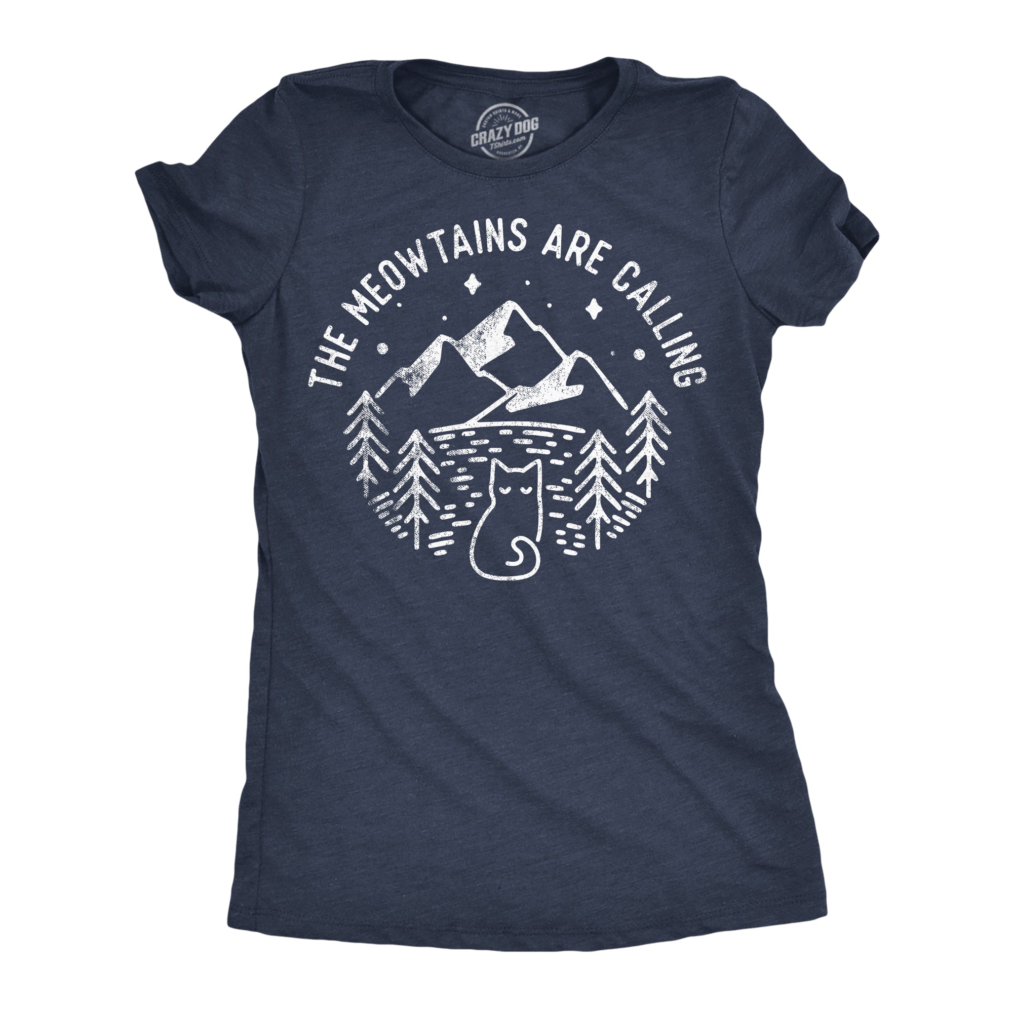 The Meowtains Are Calling Women's T Shirt
