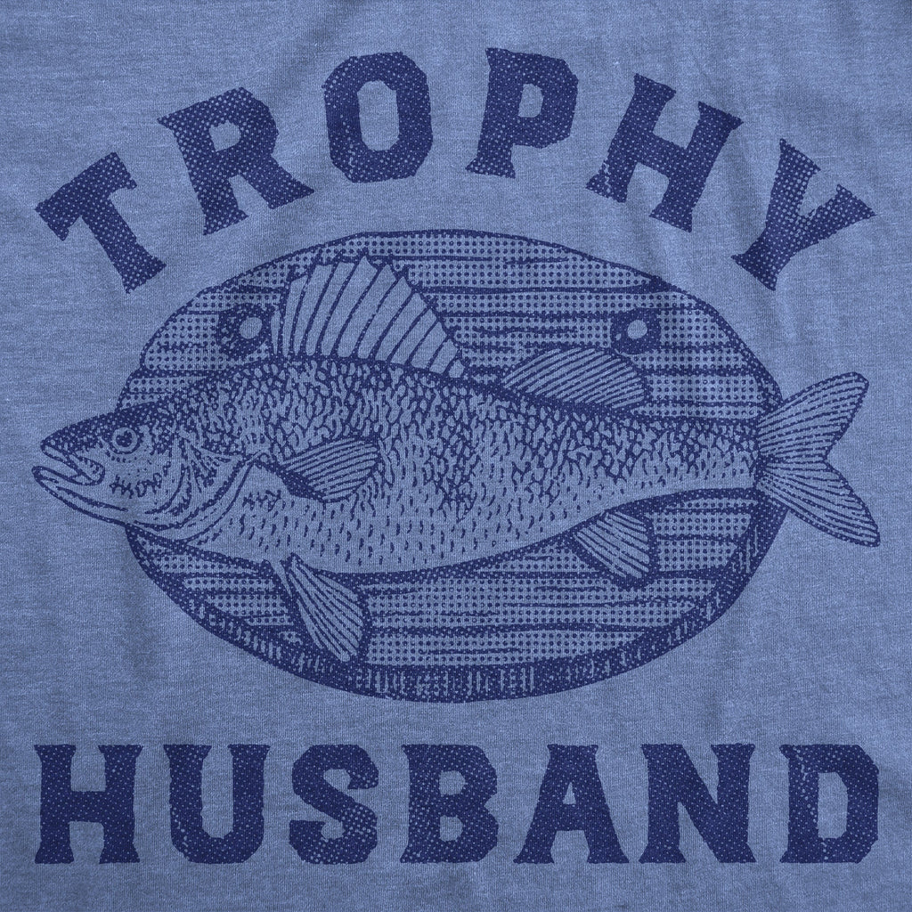 Trophy Husband Mounted Fish Men's T Shirt