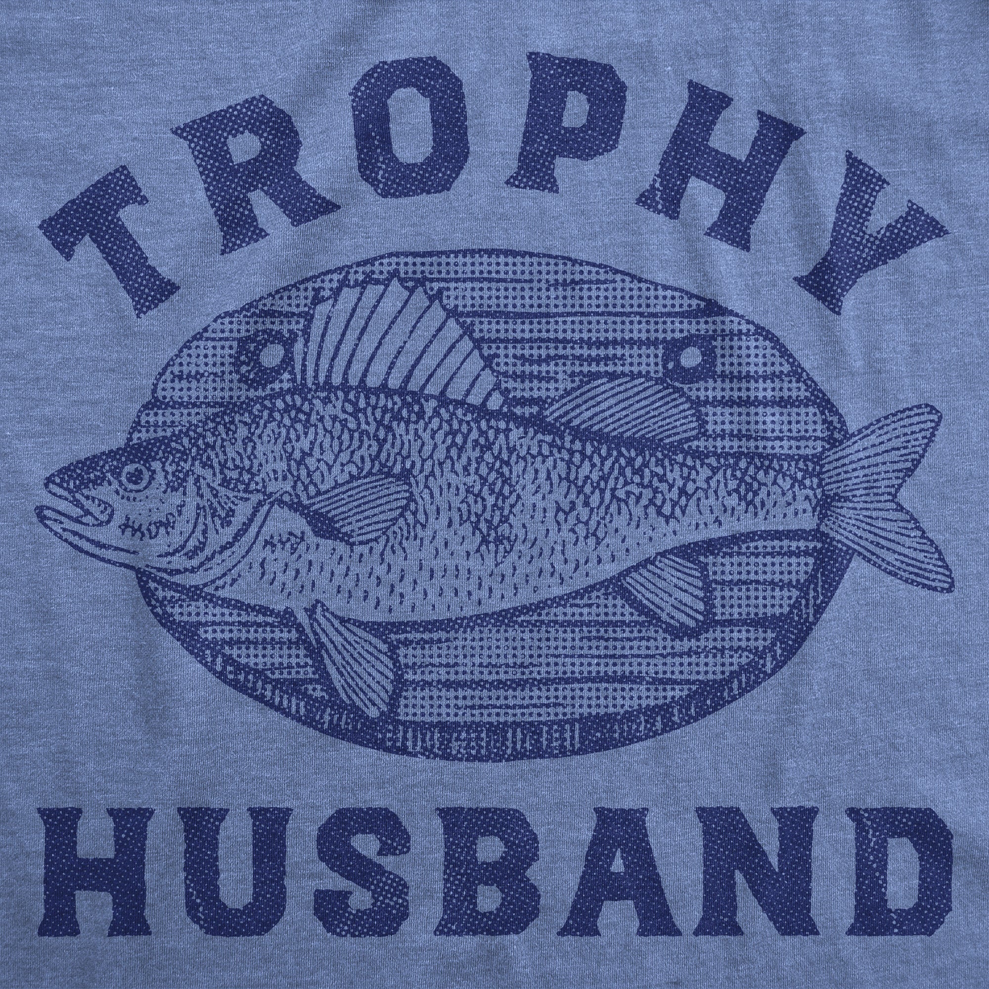 Trophy Husband Mounted Fish Men's T Shirt