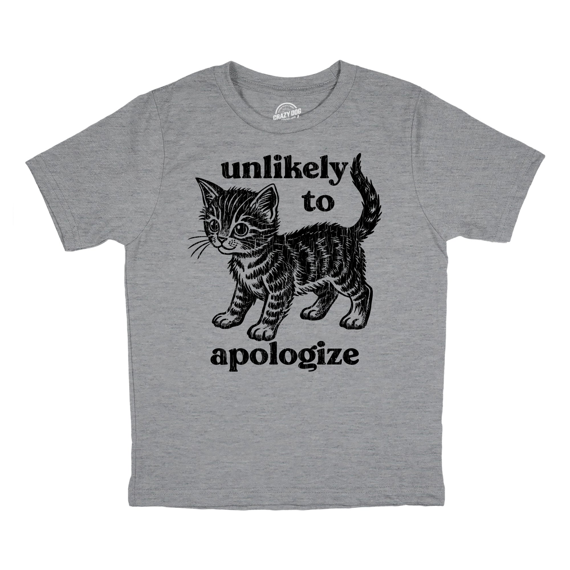 Unlikely To Apologize Youth T Shirt