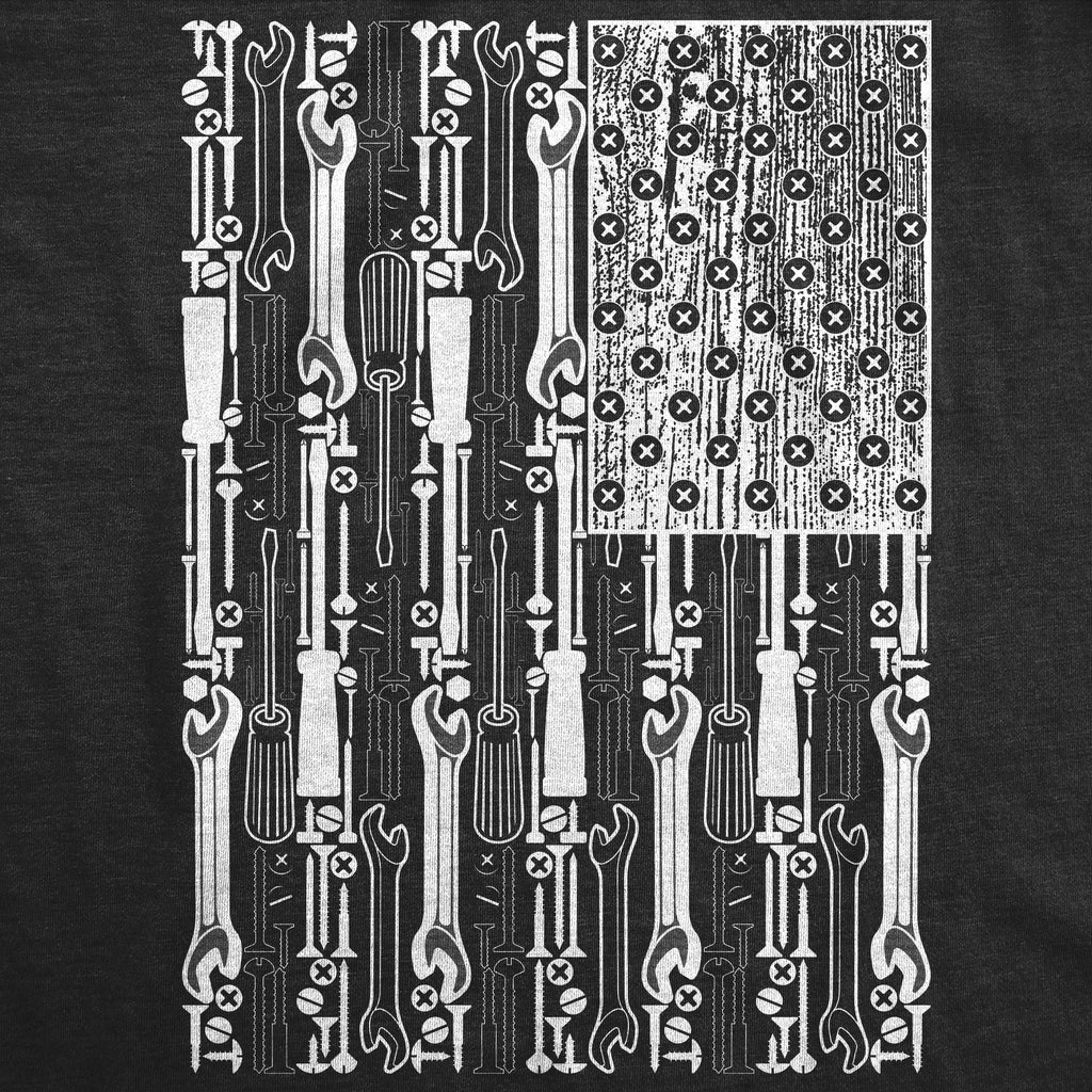 USA Flag Tools Men's T Shirt