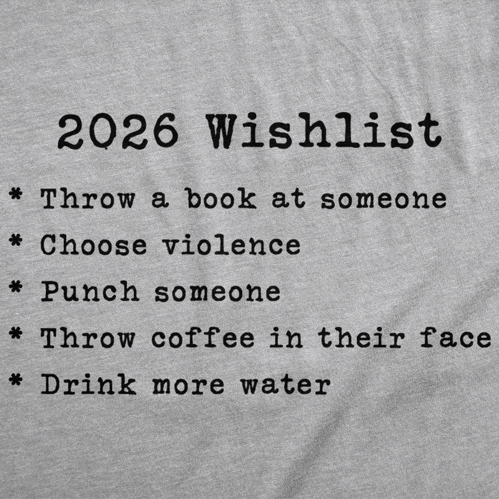 2026 Wishlist Women's T Shirt