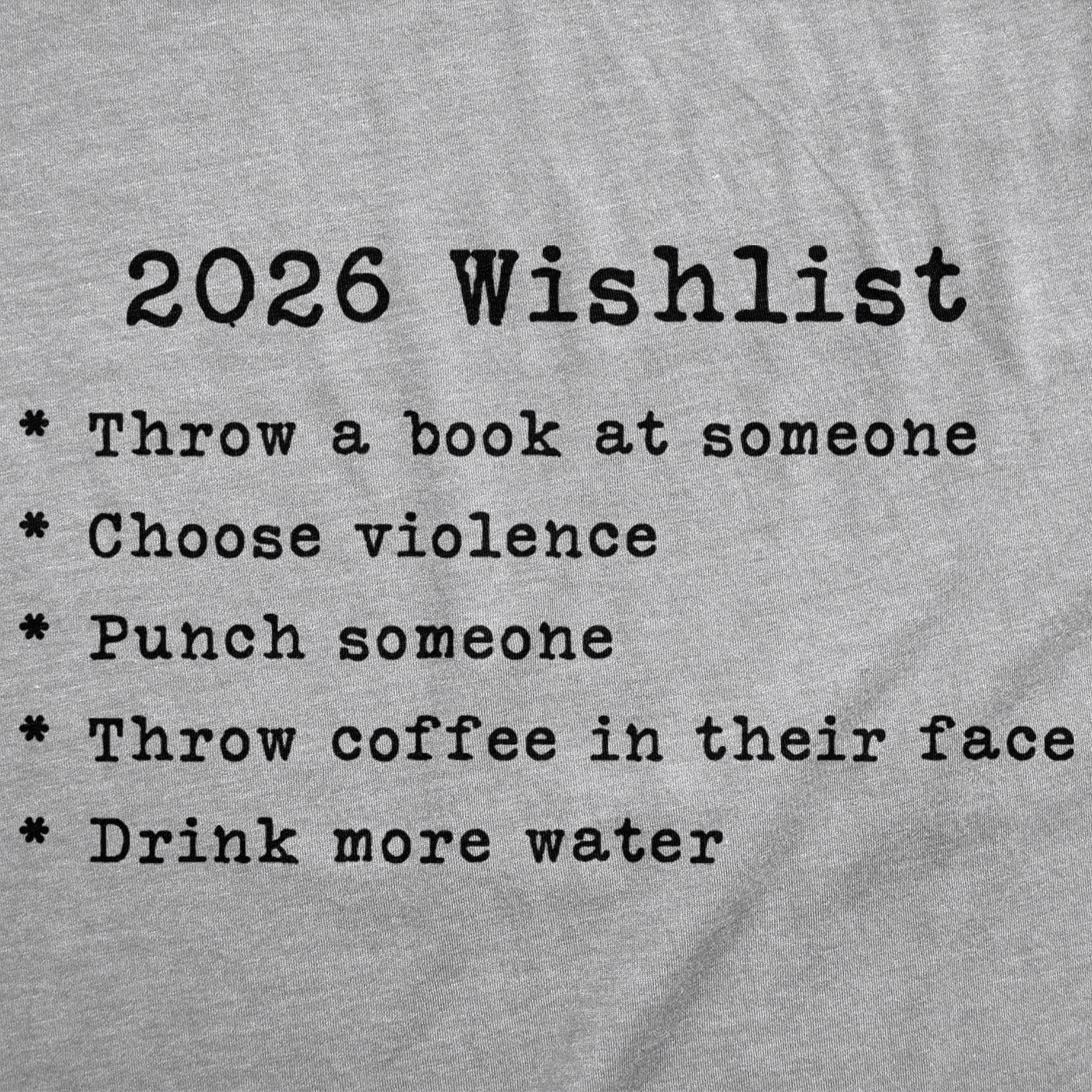 2026 Wishlist Women's T Shirt