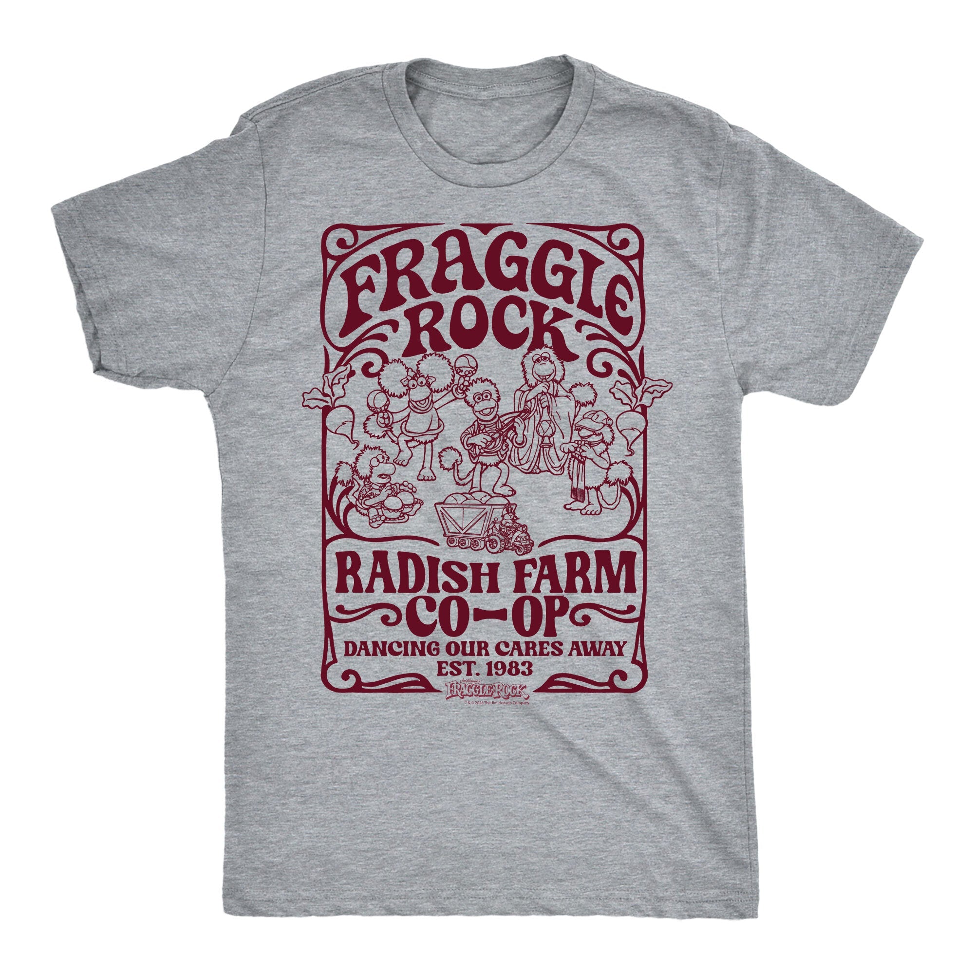 Fraggle Rock Raddish Farm Co Op Men's T Shirt