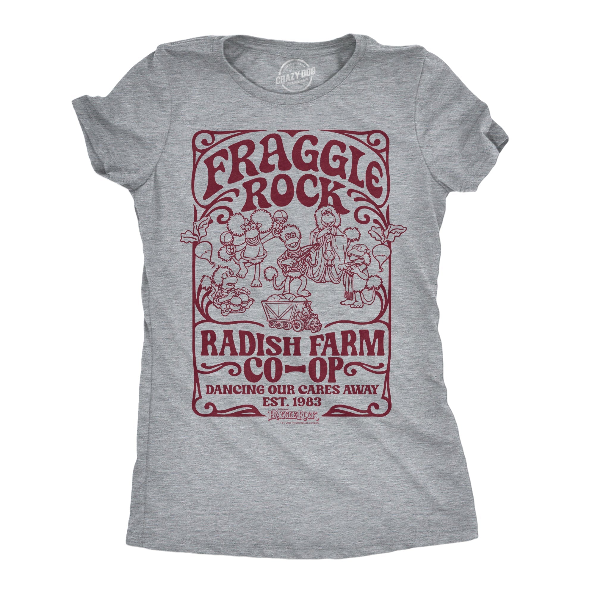 Fraggle Rock Raddish Farm Co Op Women's T Shirt
