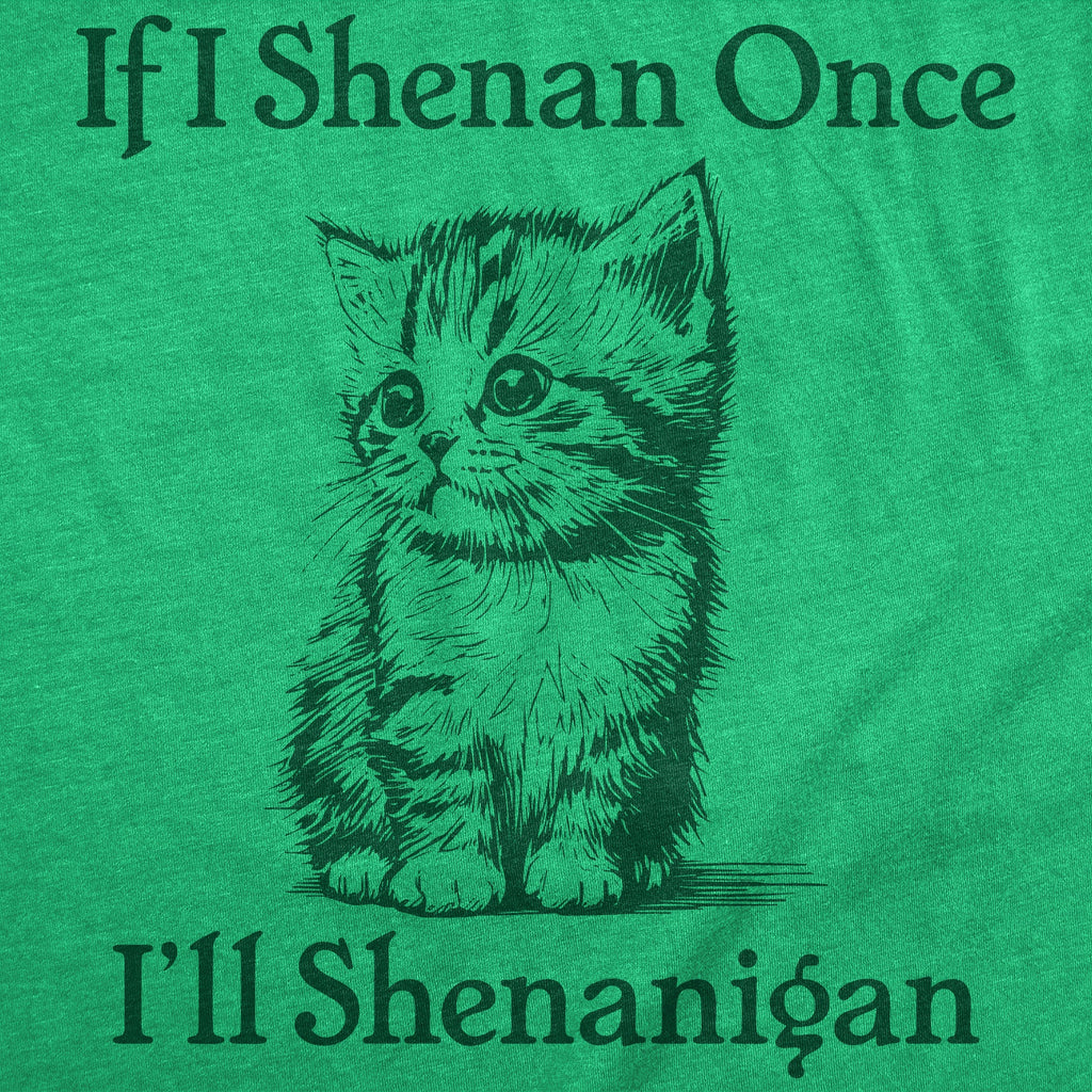 If I Shenan Once Ill Shenangian Youth T Shirt