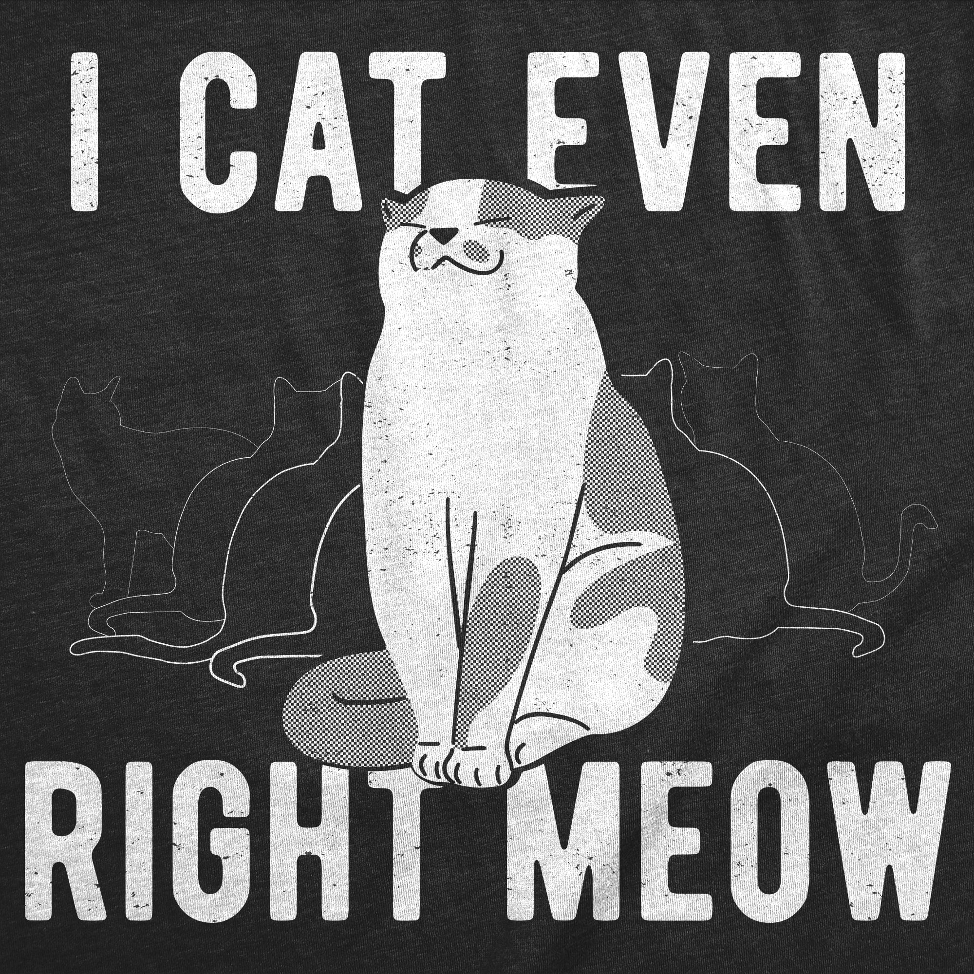 I Cant Even Right Meow Men's T Shirt